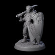 Cunning Drow A Miniature for Dungeons and Dragons, Pathfinder or other TTRPGs