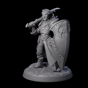 Cunning Drow A Miniature for Dungeons and Dragons, Pathfinder or other TTRPGs