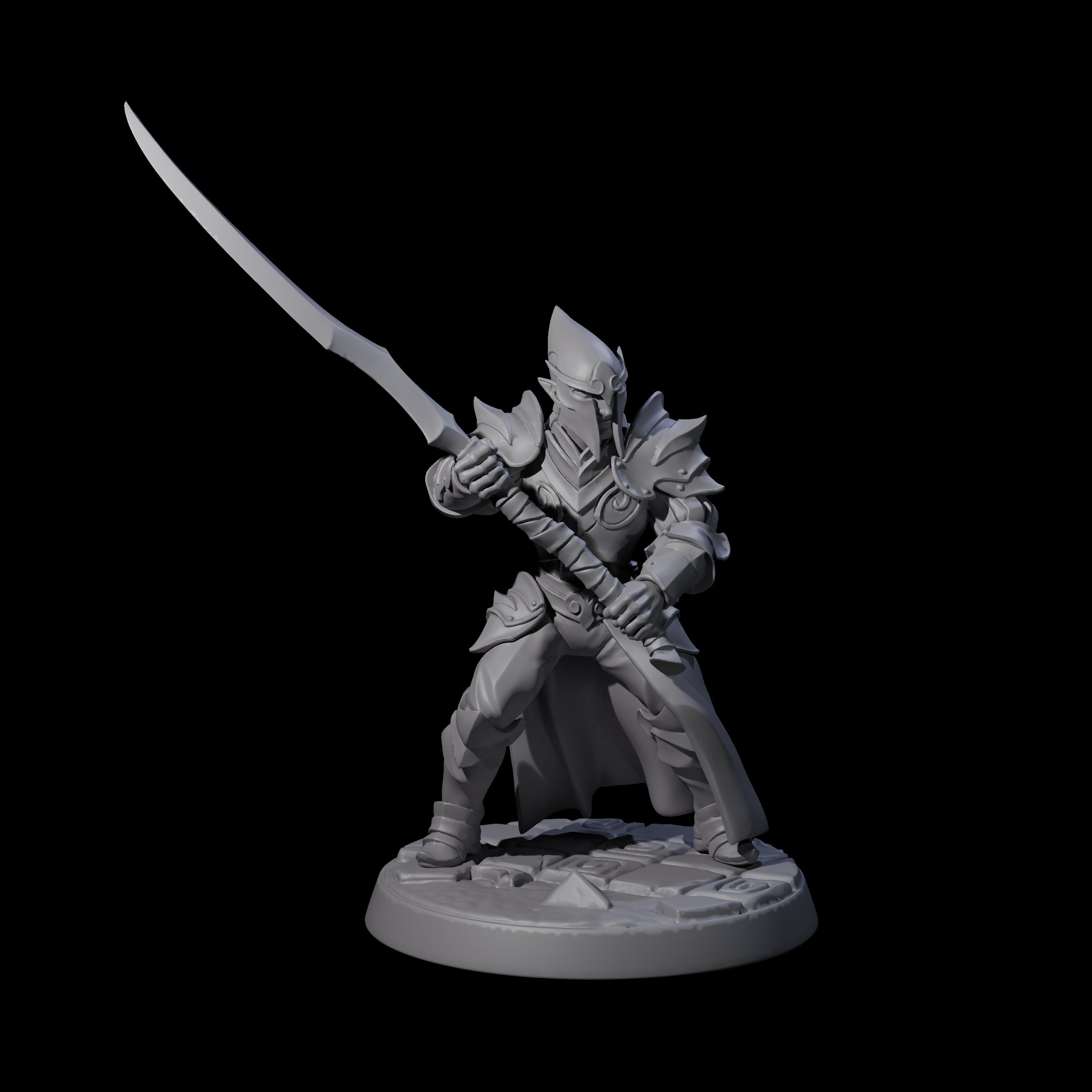 Cunning Drow C Miniature for Dungeons and Dragons, Pathfinder or other TTRPGs