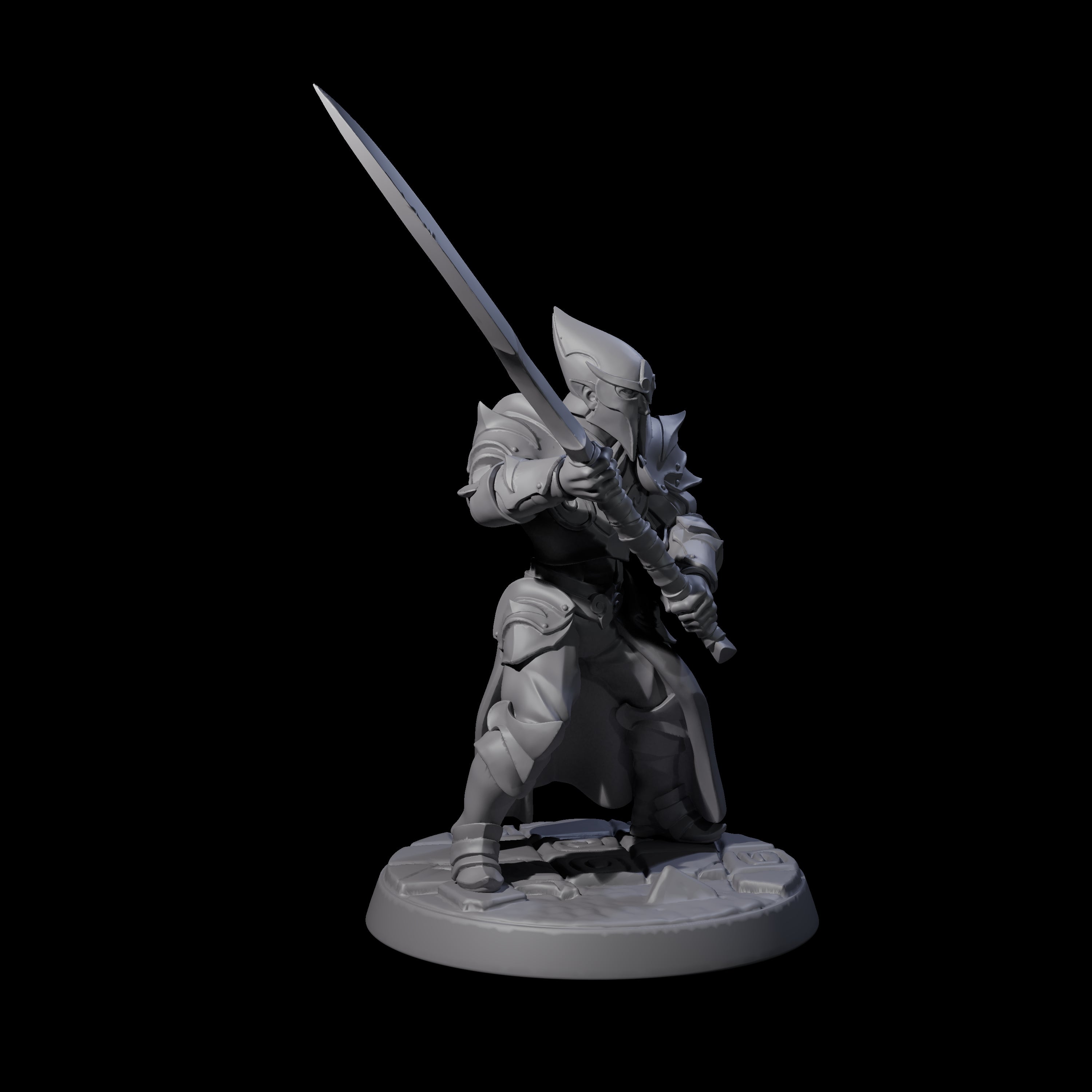 Cunning Drow C Miniature for Dungeons and Dragons, Pathfinder or other TTRPGs