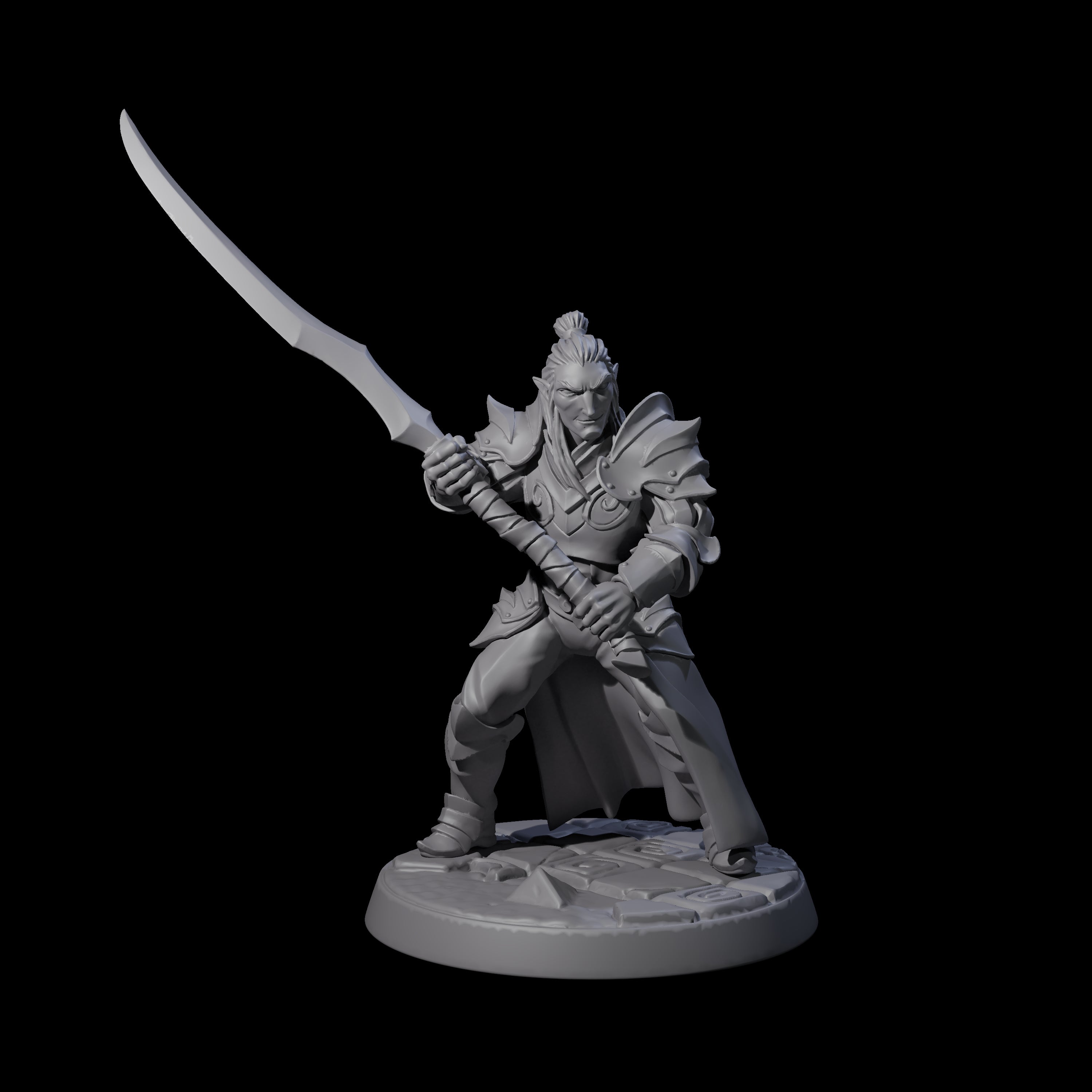 Cunning Drow C Miniature for Dungeons and Dragons, Pathfinder or other TTRPGs