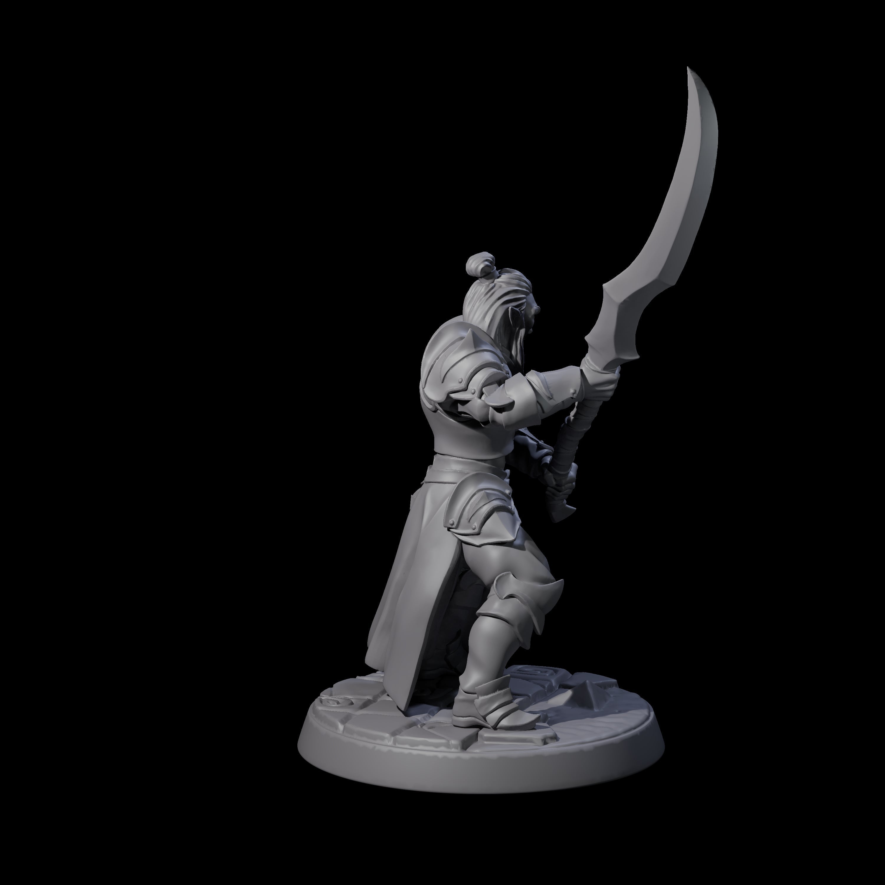 Cunning Drow C Miniature for Dungeons and Dragons, Pathfinder or other TTRPGs