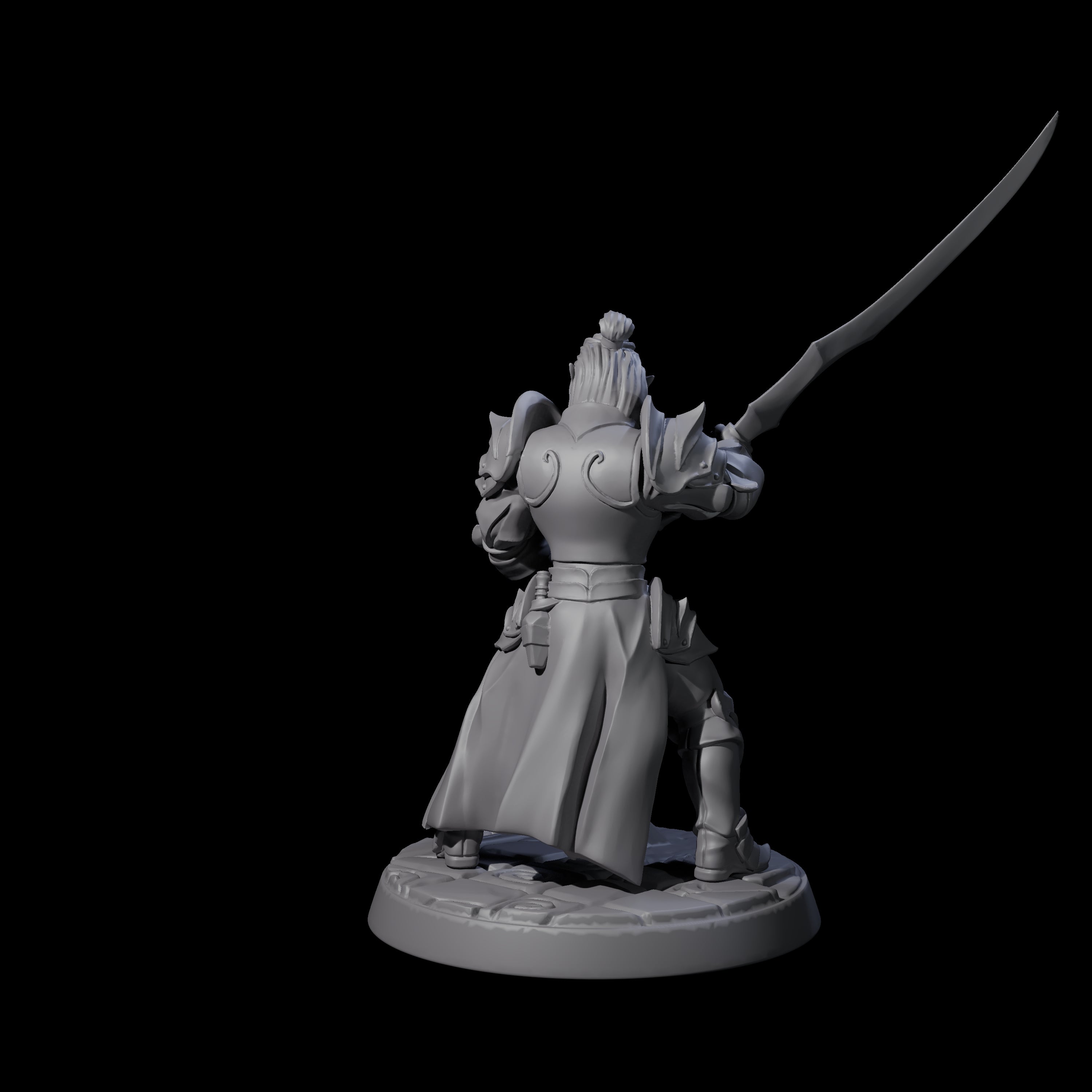 Cunning Drow C Miniature for Dungeons and Dragons, Pathfinder or other TTRPGs