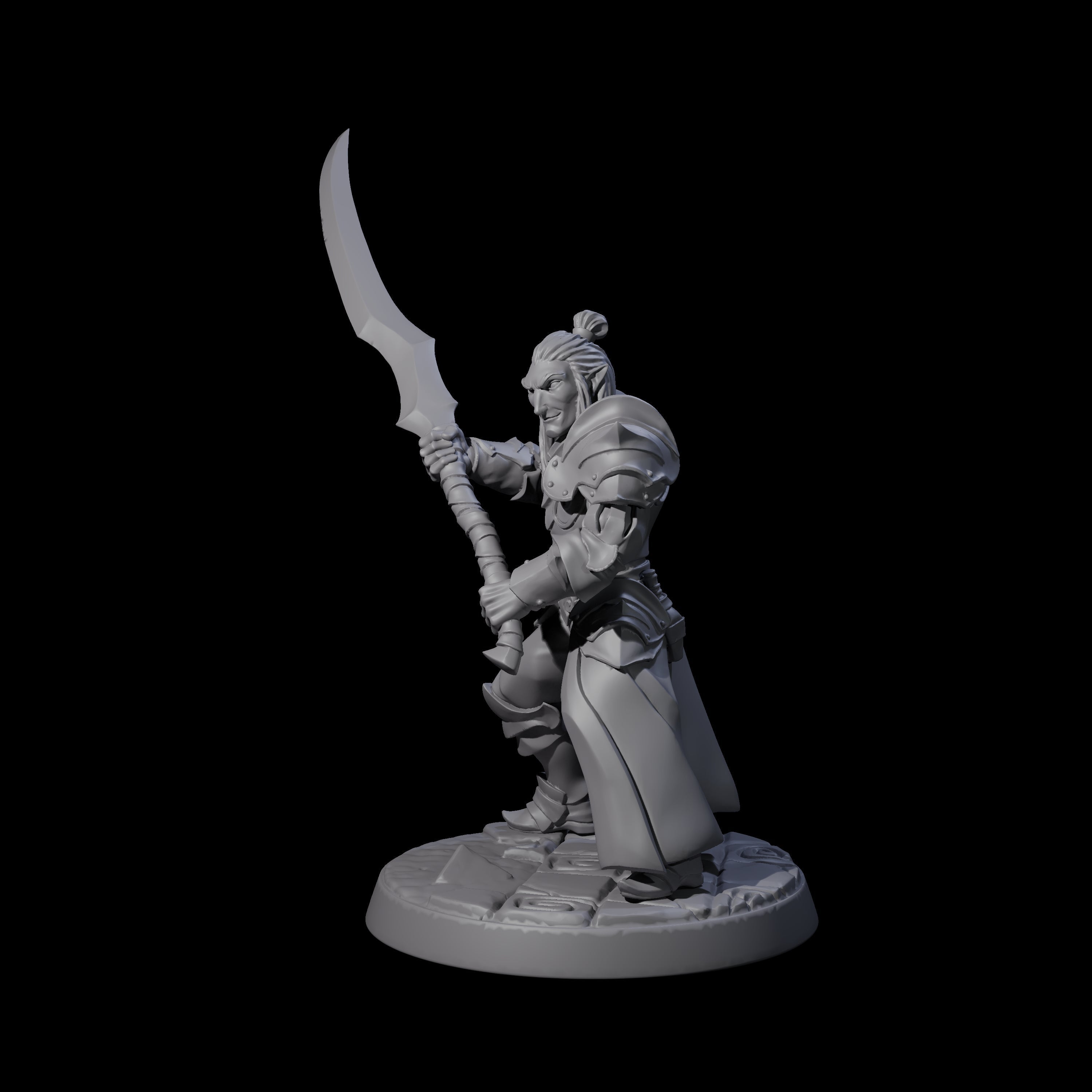 Cunning Drow C Miniature for Dungeons and Dragons, Pathfinder or other TTRPGs