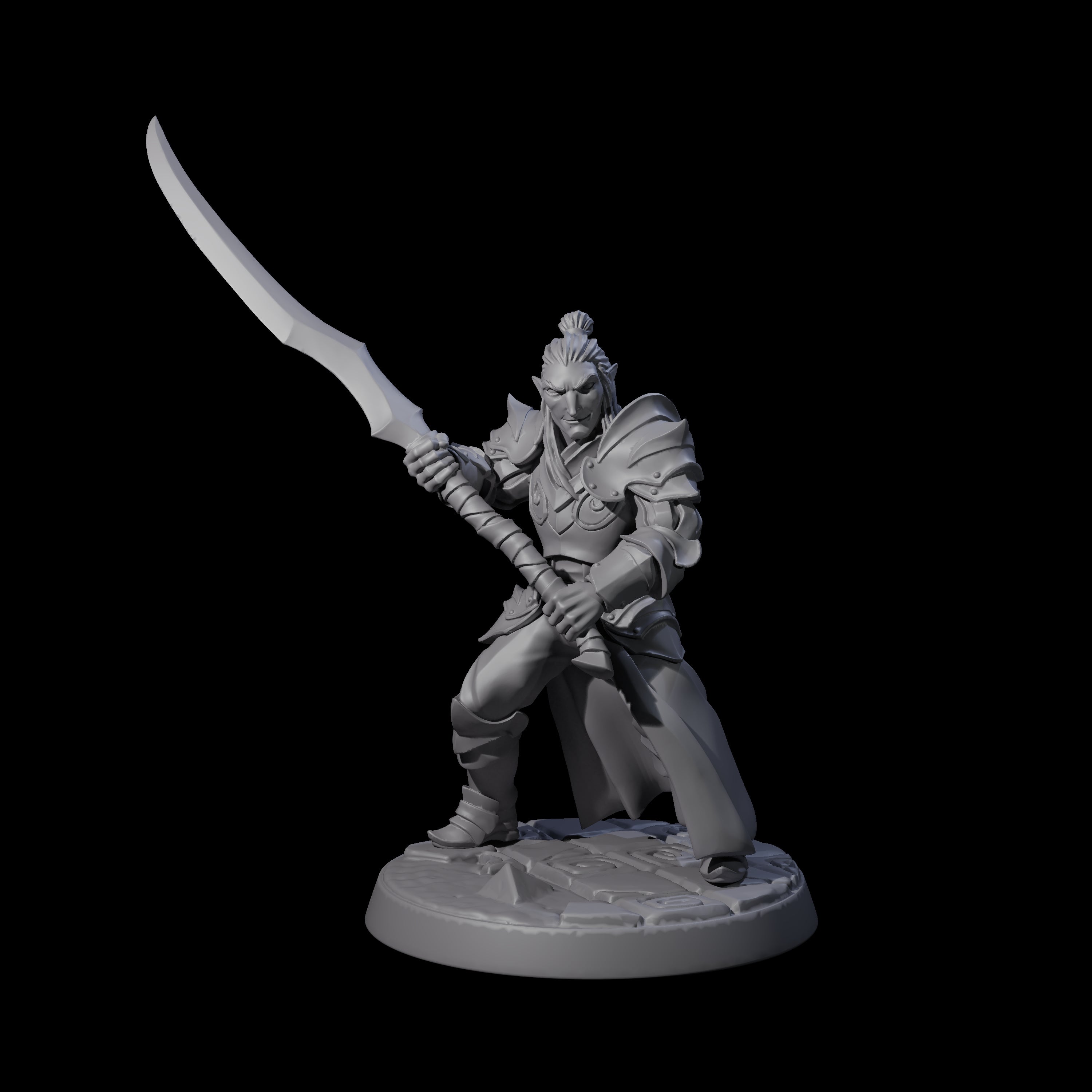 Cunning Drow C Miniature for Dungeons and Dragons, Pathfinder or other TTRPGs