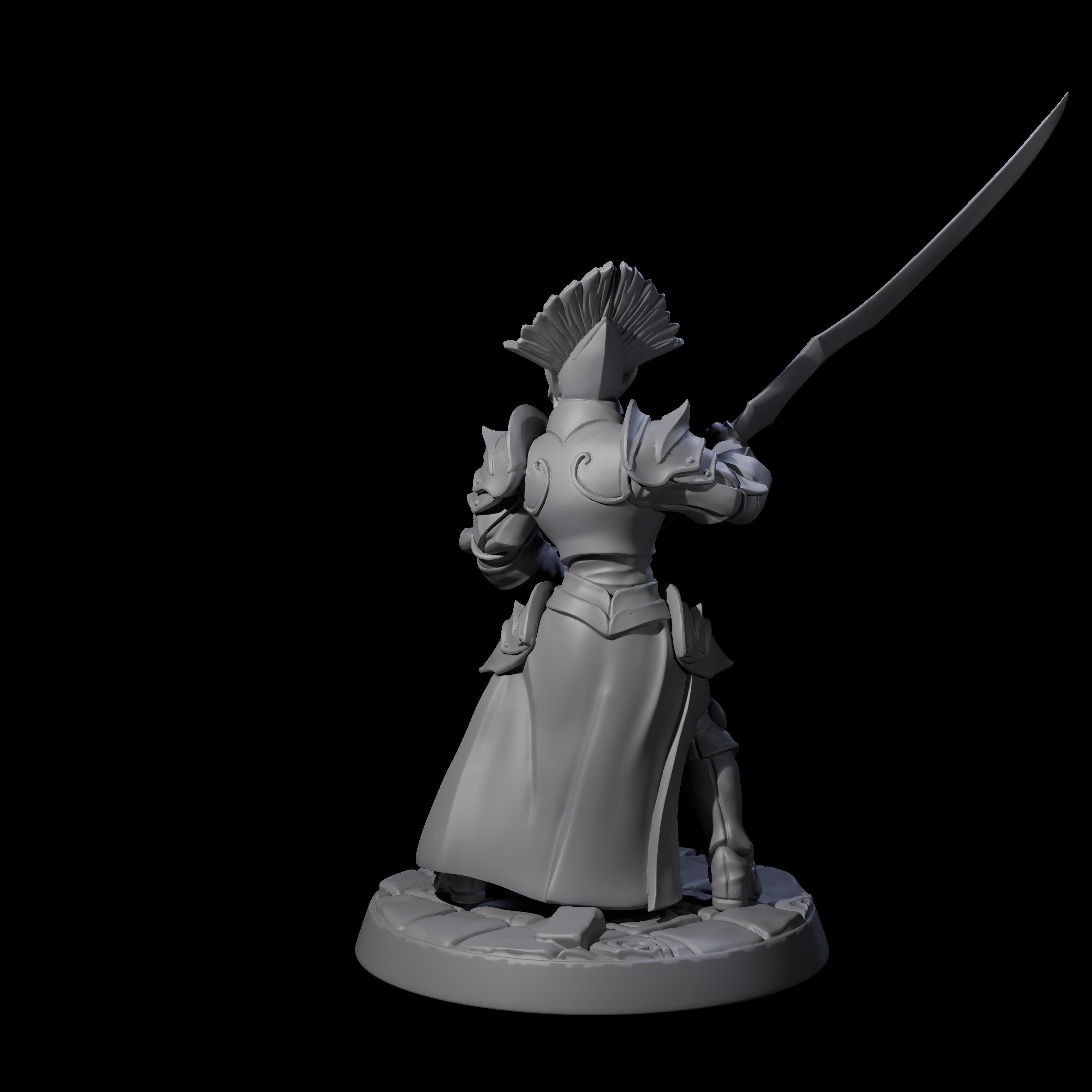 Cunning Drow F Miniature for Dungeons and Dragons, Pathfinder or other TTRPGs