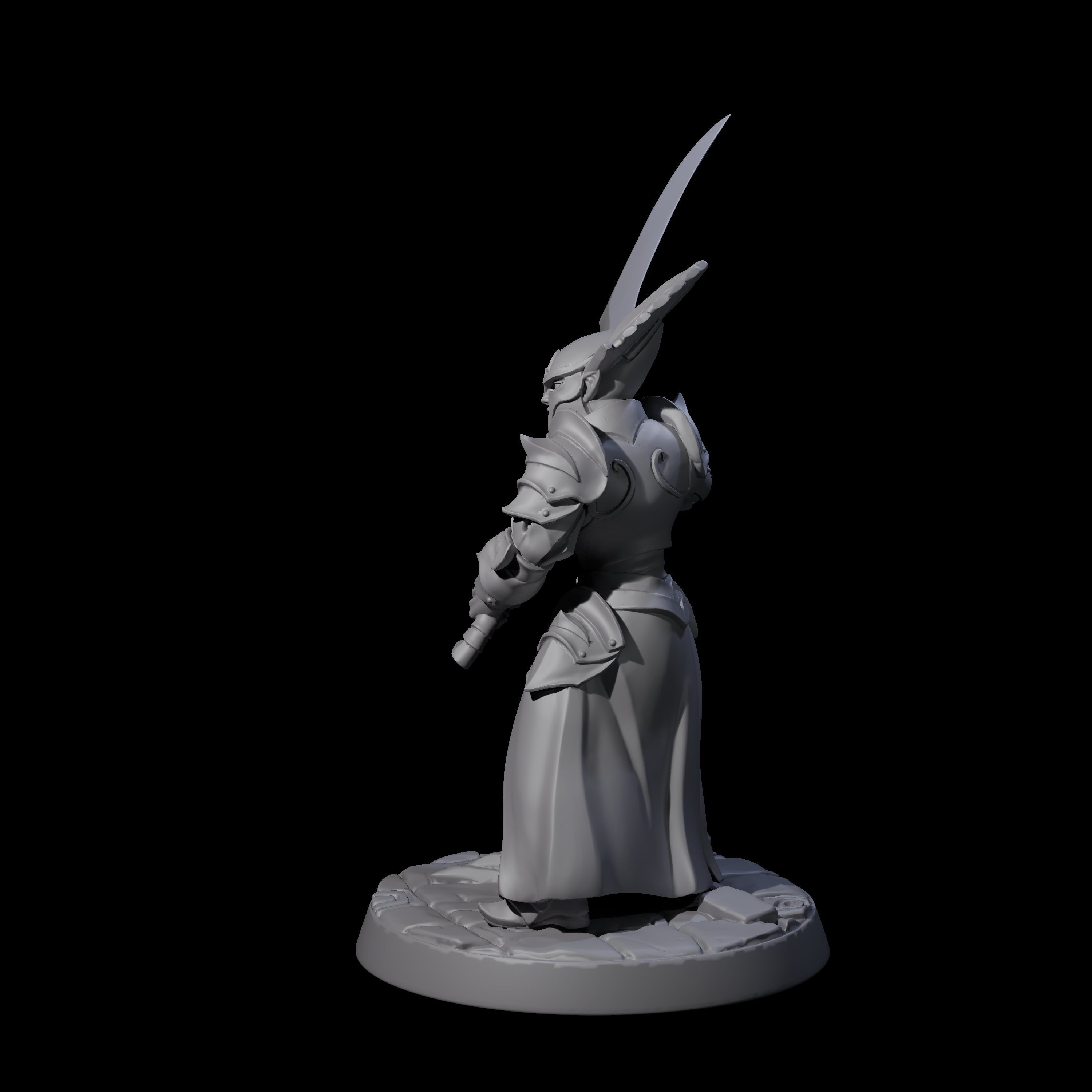 Cunning Drow F Miniature for Dungeons and Dragons, Pathfinder or other TTRPGs