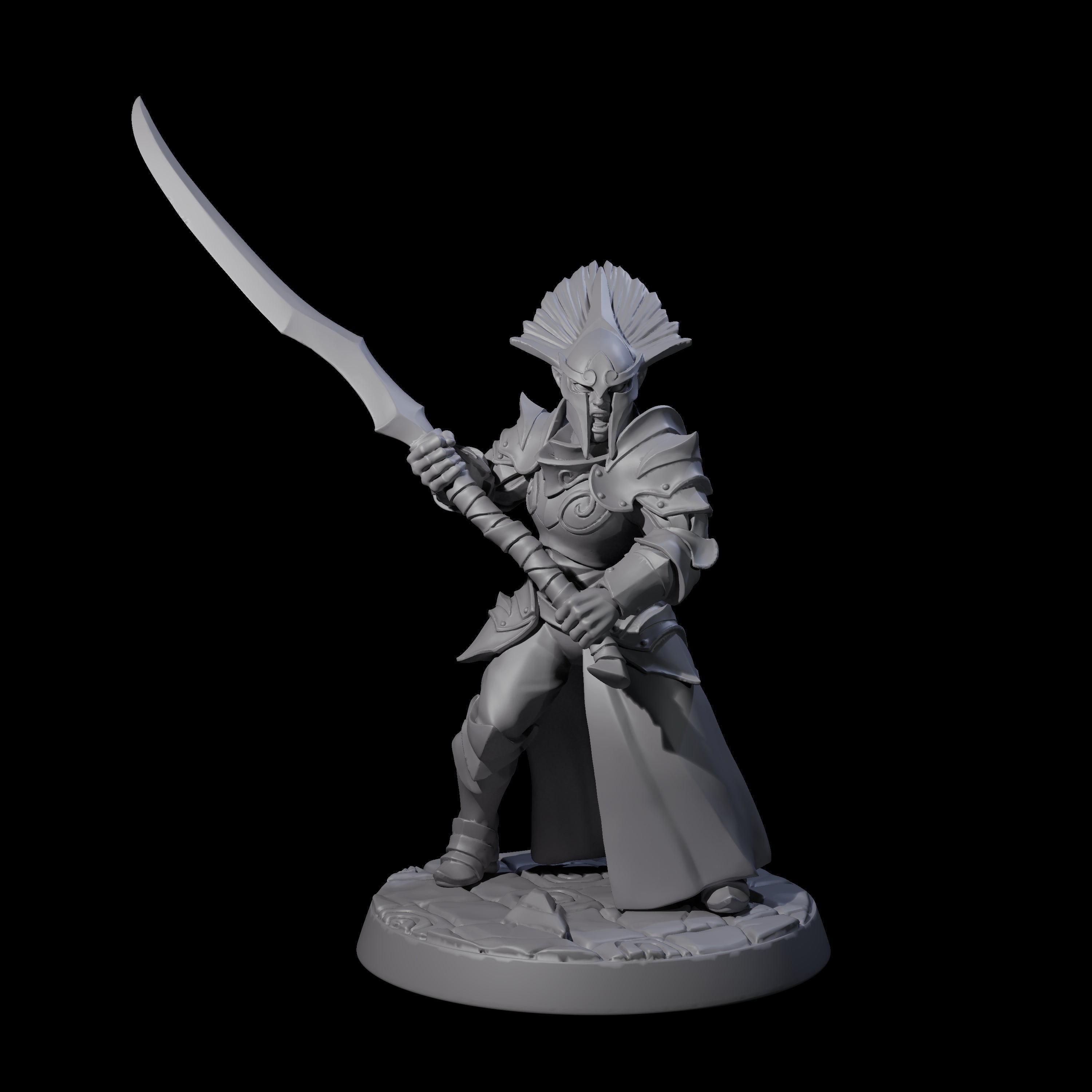 Cunning Drow F Miniature for Dungeons and Dragons, Pathfinder or other TTRPGs