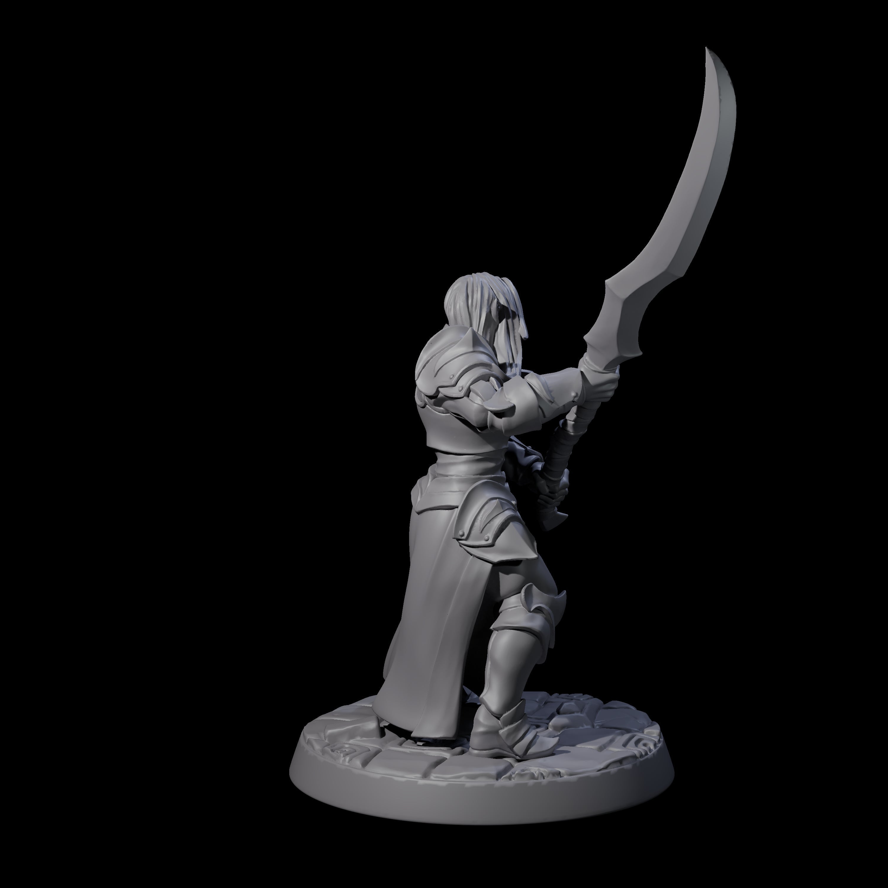 Cunning Drow F Miniature for Dungeons and Dragons, Pathfinder or other TTRPGs