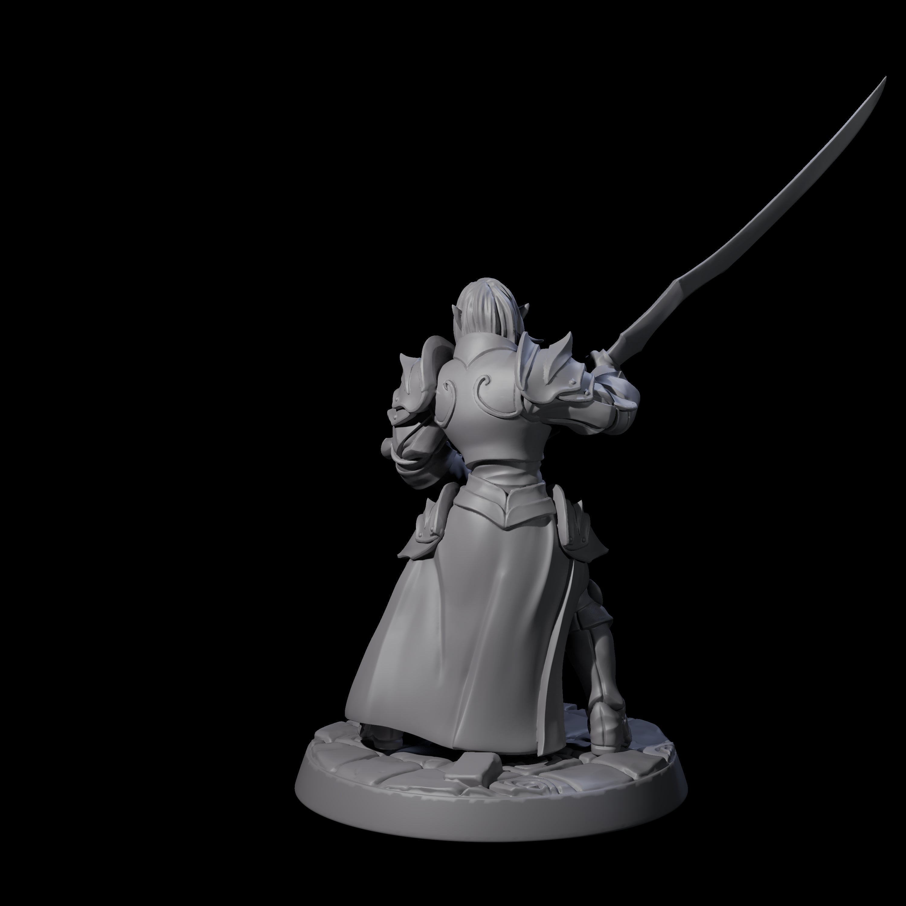 Cunning Drow F Miniature for Dungeons and Dragons, Pathfinder or other TTRPGs