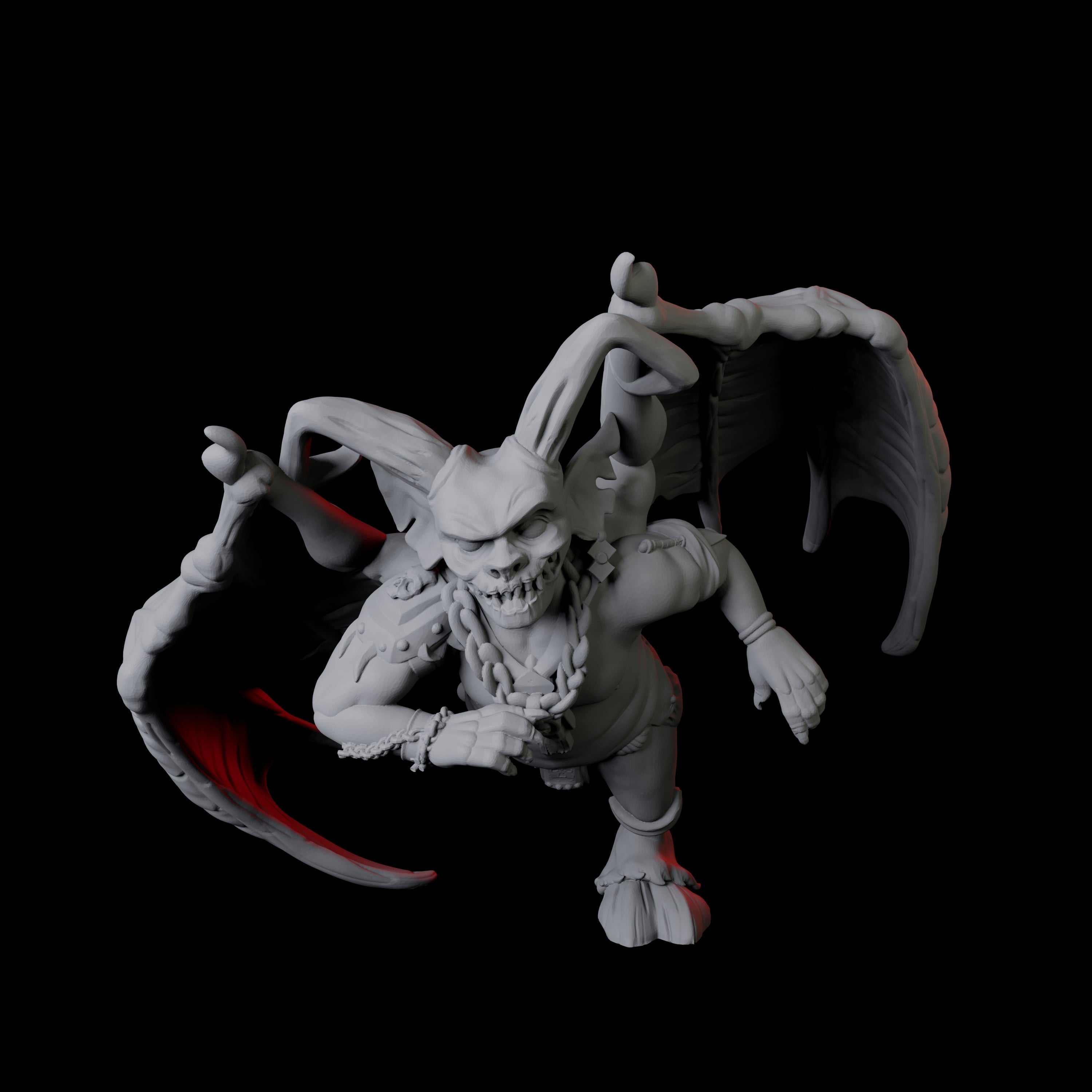 Cunning Flying Imp A Miniature for Dungeons and Dragons, Pathfinder or other TTRPGs