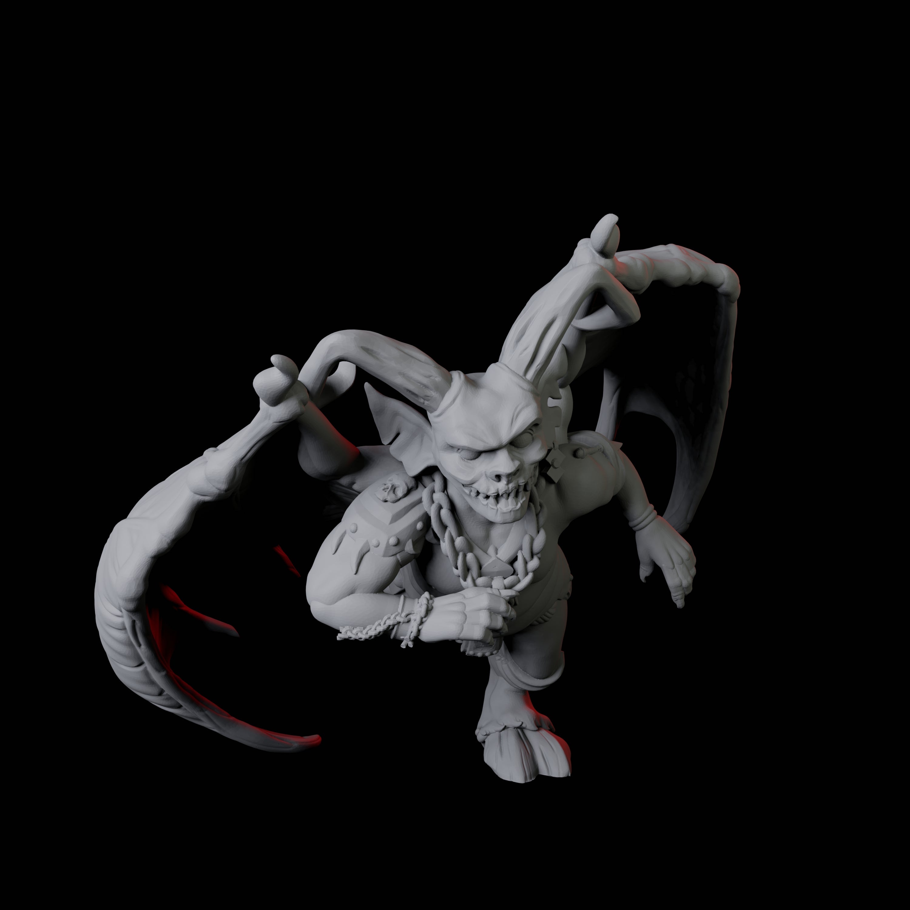 Cunning Flying Imp A Miniature for Dungeons and Dragons, Pathfinder or other TTRPGs