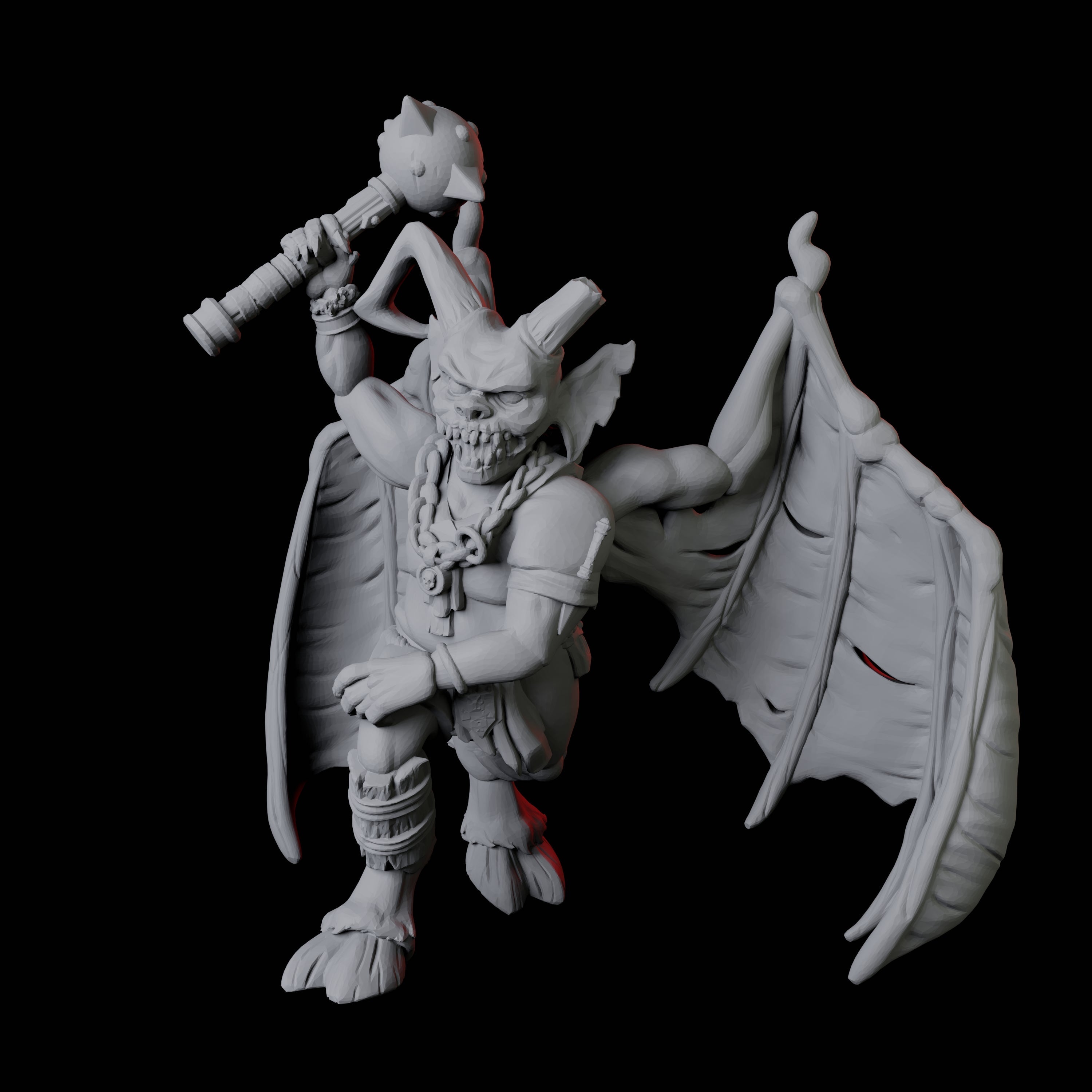 Cunning Flying Imp B Miniature for Dungeons and Dragons, Pathfinder or other TTRPGs