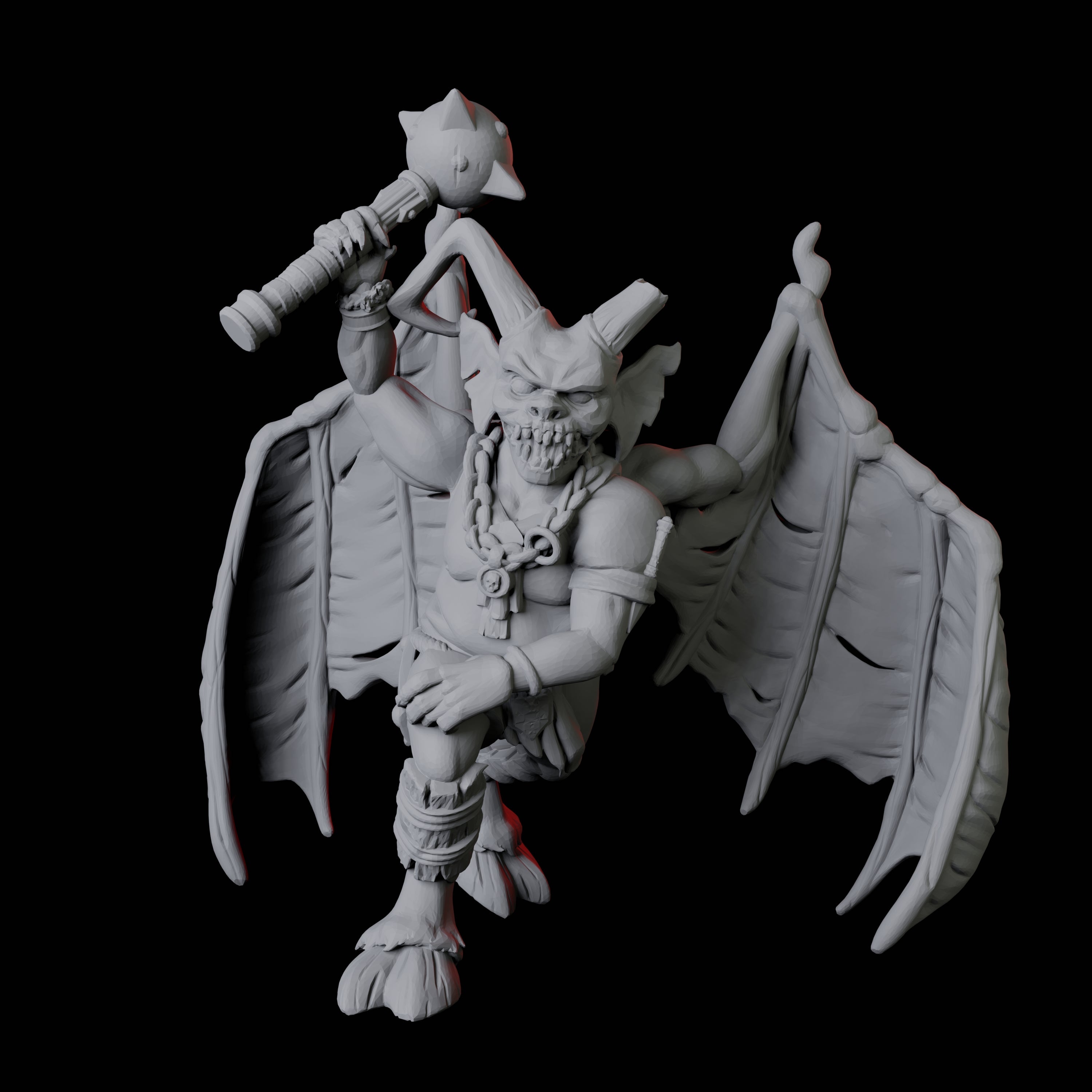 Cunning Flying Imp B Miniature for Dungeons and Dragons, Pathfinder or other TTRPGs