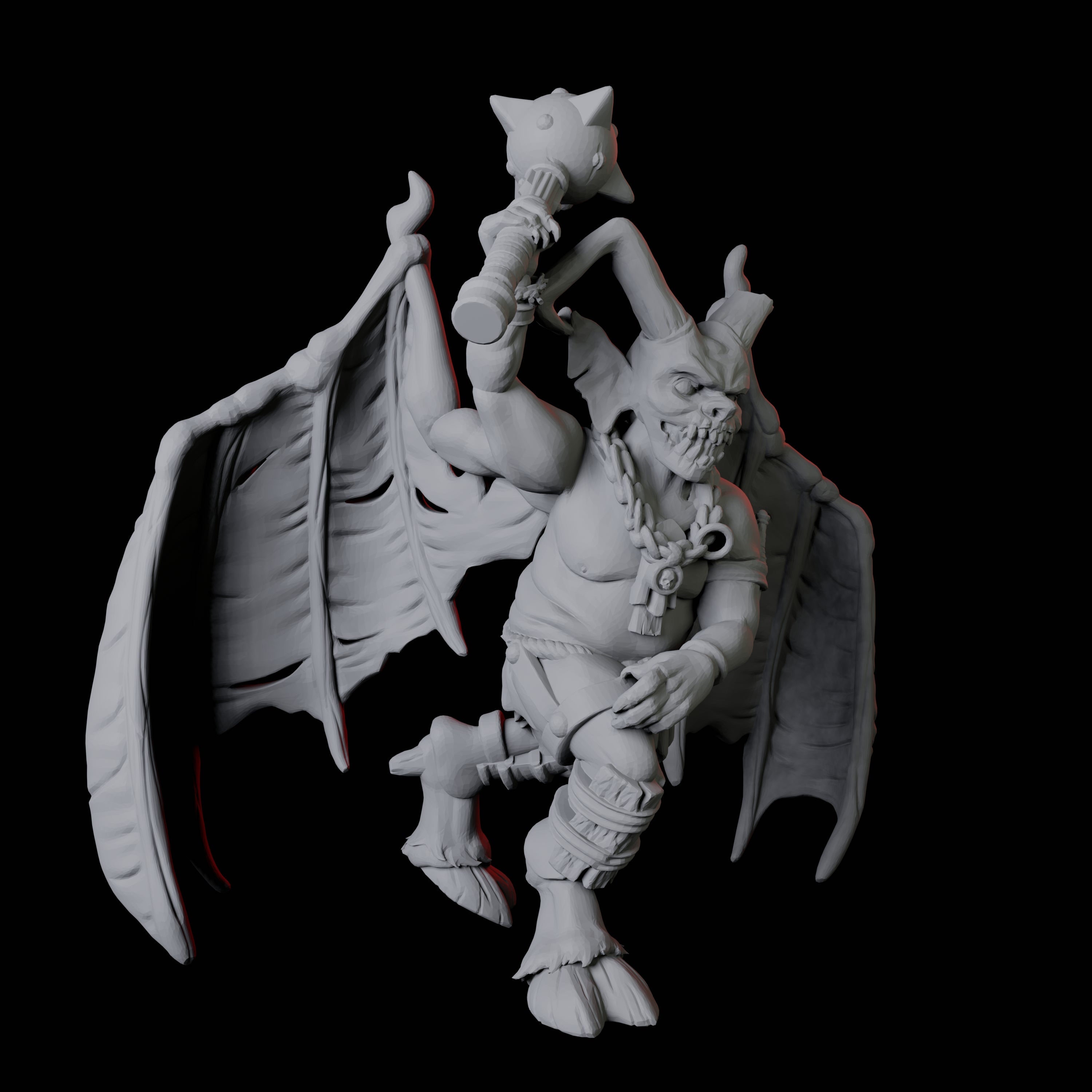 Cunning Flying Imp B Miniature for Dungeons and Dragons, Pathfinder or other TTRPGs