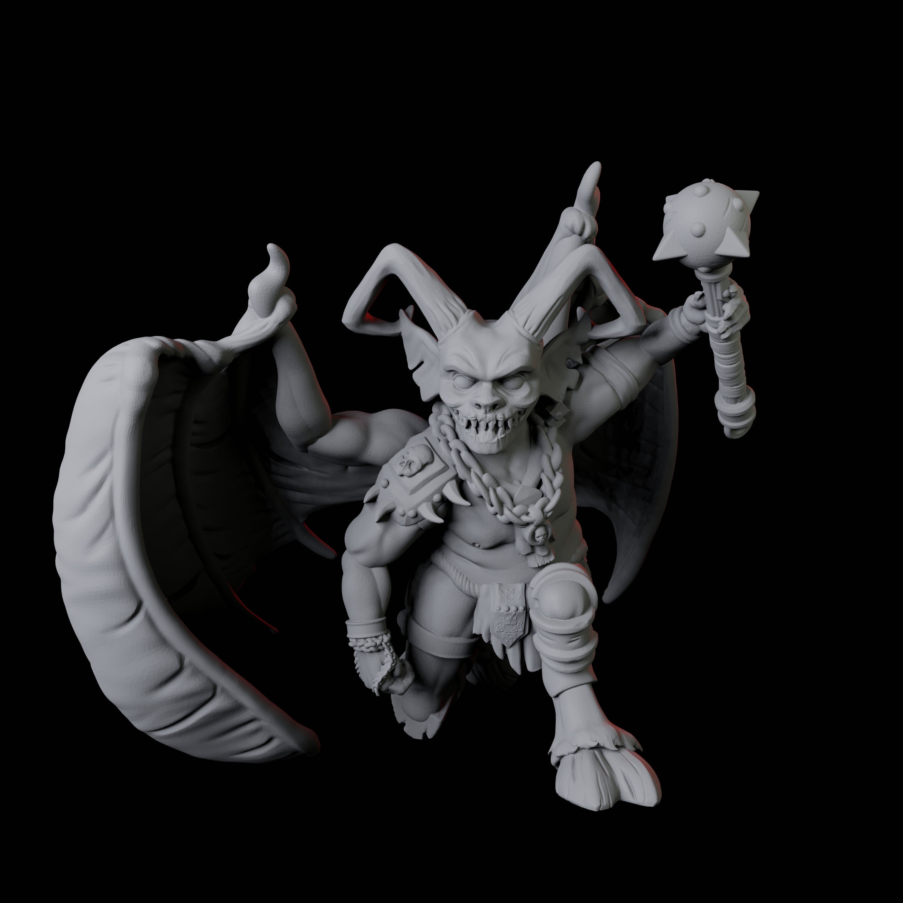 Cunning Flying Imp C Miniature for Dungeons and Dragons, Pathfinder or other TTRPGs