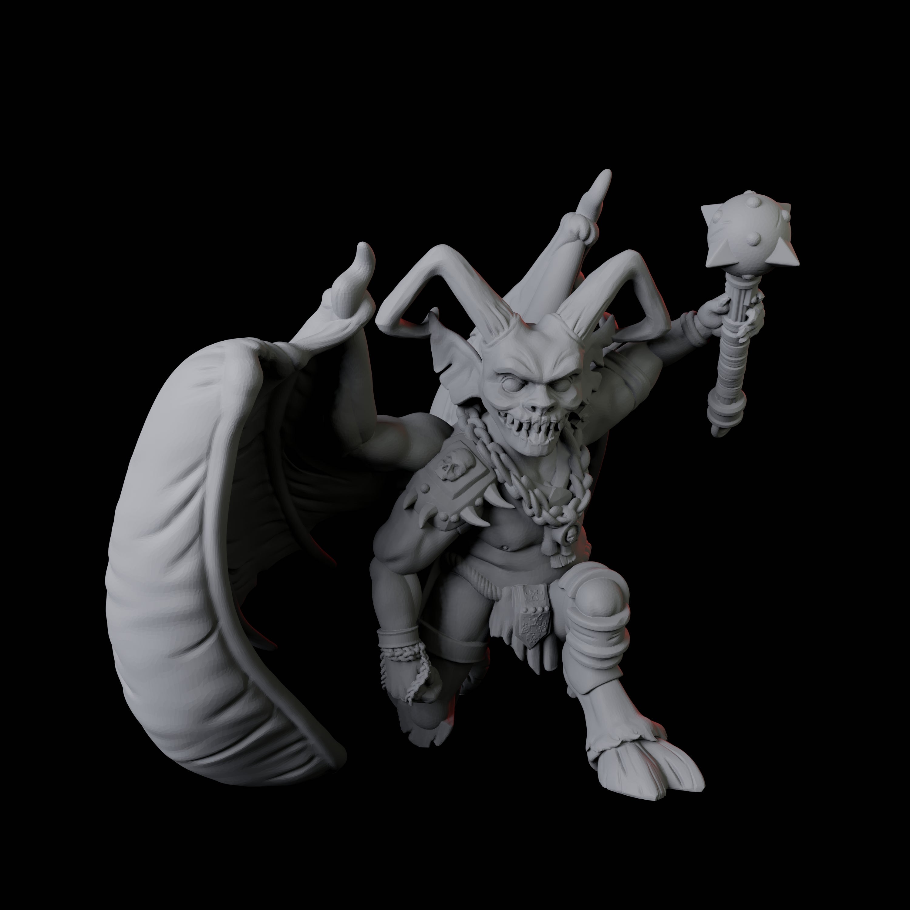 Cunning Flying Imp C Miniature for Dungeons and Dragons, Pathfinder or other TTRPGs