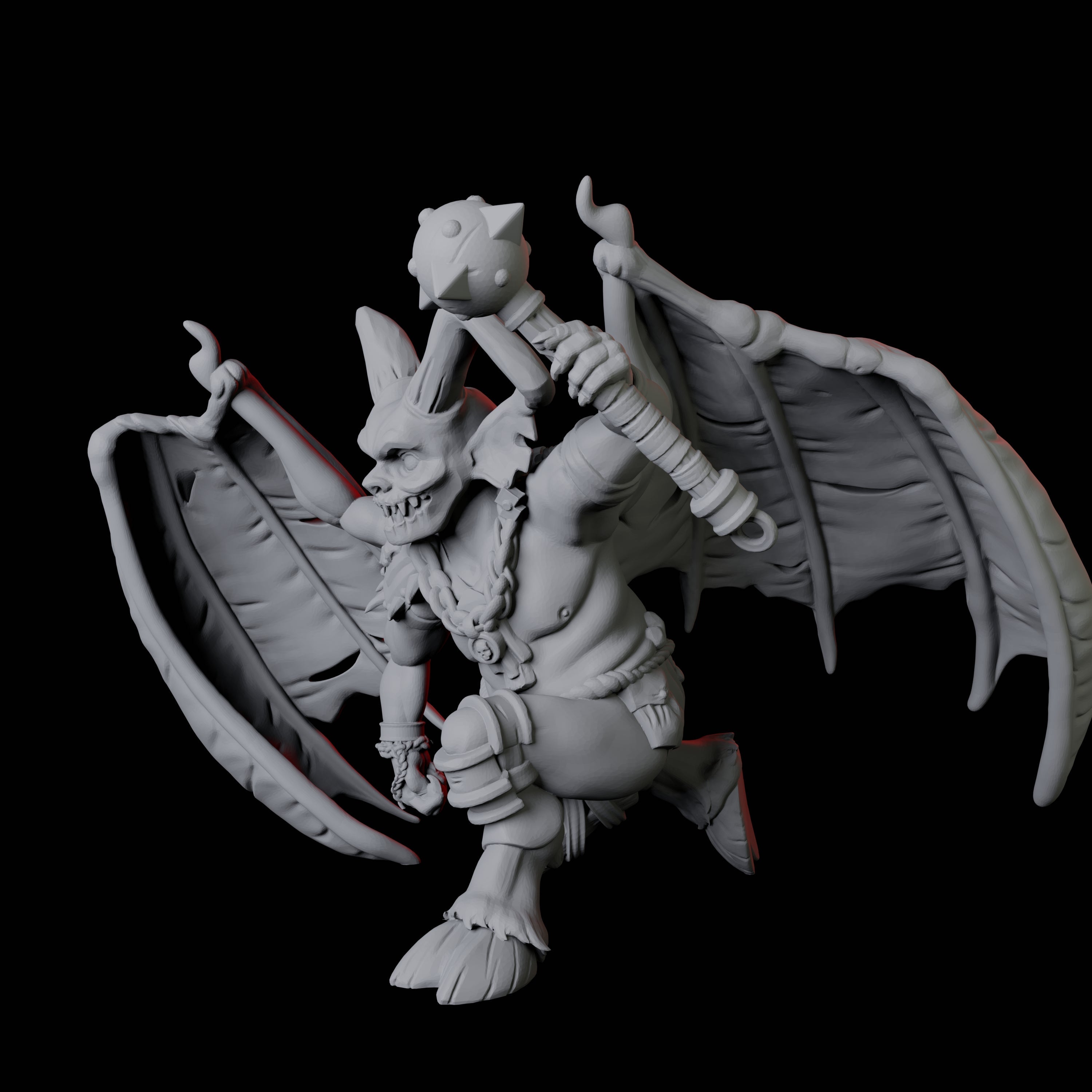 Cunning Flying Imp C Miniature for Dungeons and Dragons, Pathfinder or other TTRPGs