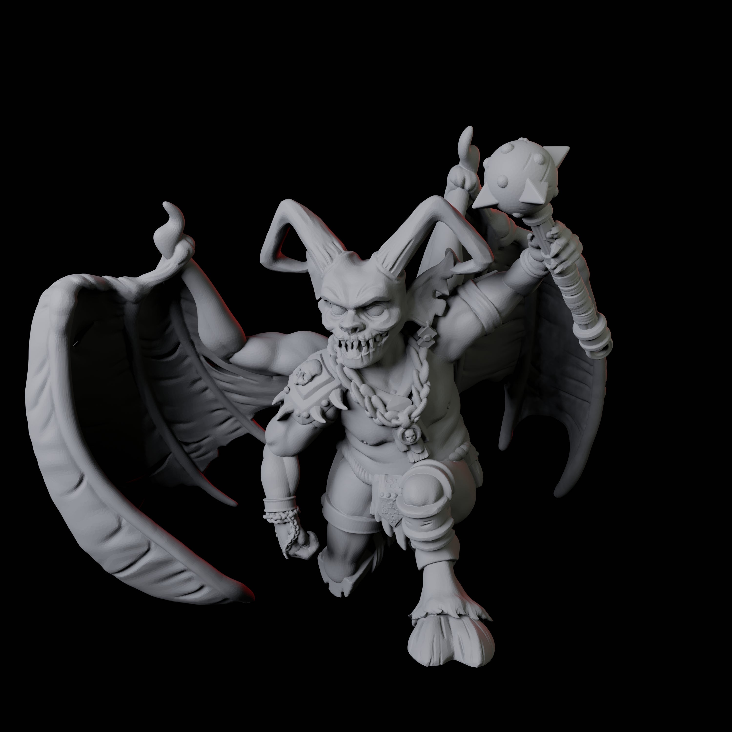 Cunning Flying Imp C Miniature for Dungeons and Dragons, Pathfinder or other TTRPGs