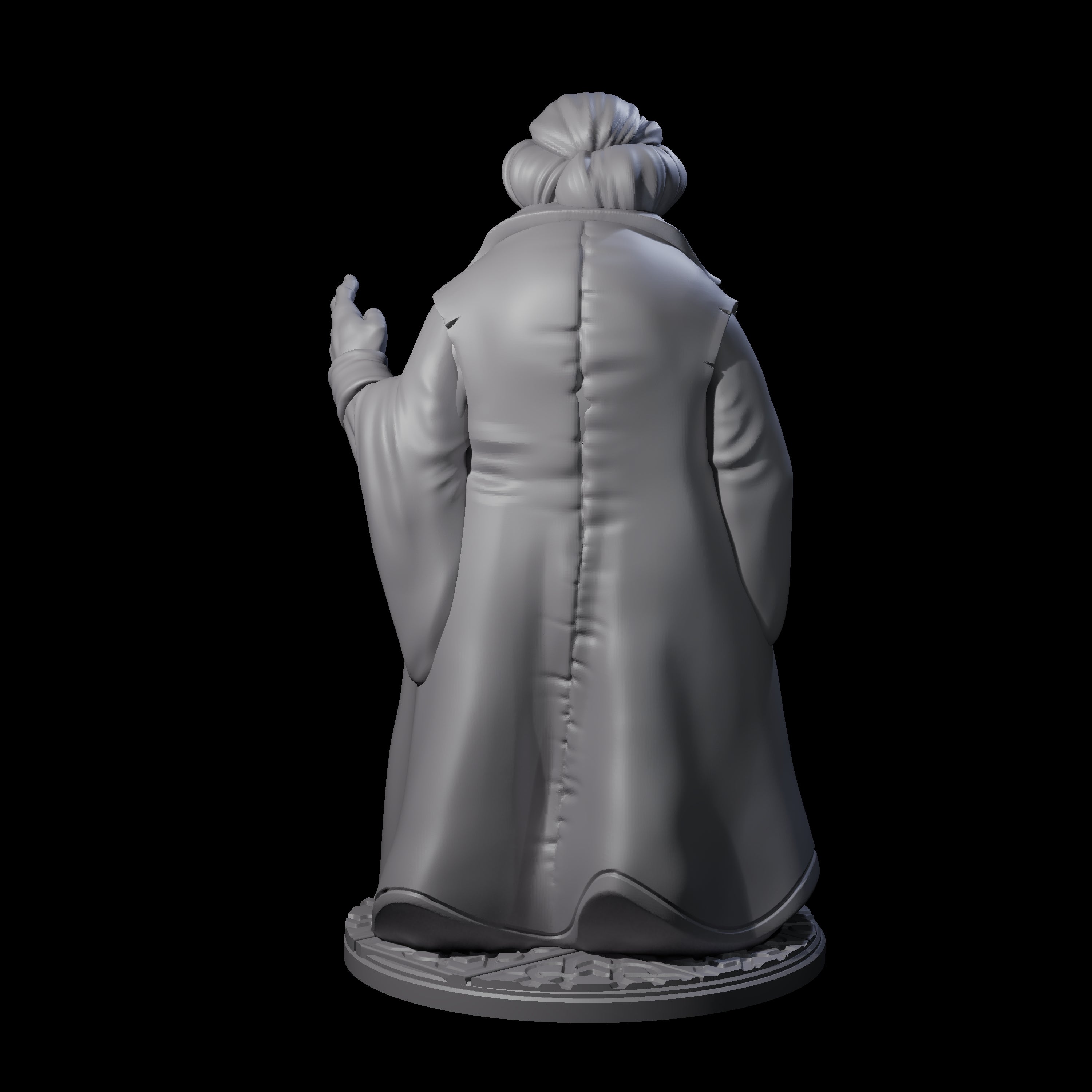 Cunning Human Merchant Miniature for Dungeons and Dragons, Pathfinder or other TTRPGs