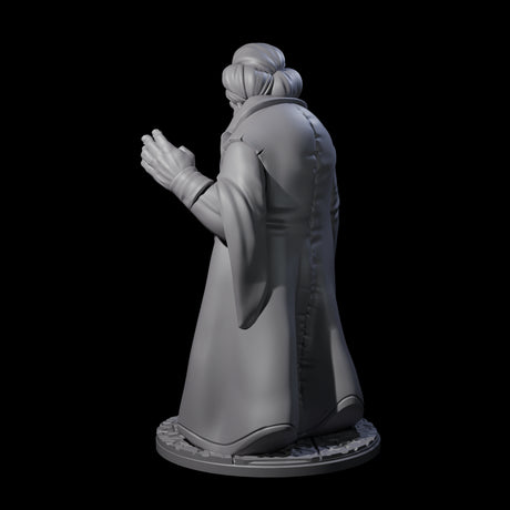 Cunning Human Merchant Miniature for Dungeons and Dragons, Pathfinder or other TTRPGs
