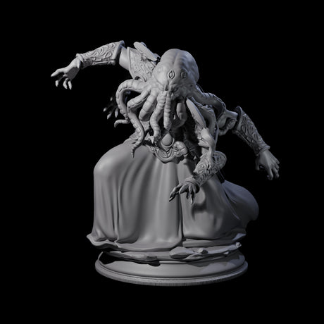 Cunning Mind Flayer A Miniature for Dungeons and Dragons, Pathfinder or other TTRPGs
