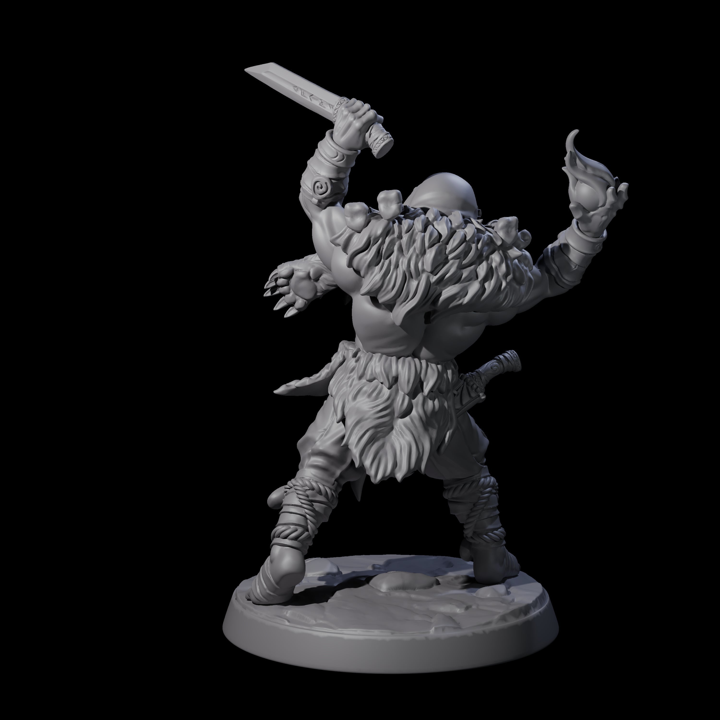 Cunning Northmen Rogues and Wizard A Miniature for Dungeons and Dragons, Pathfinder or other TTRPGs