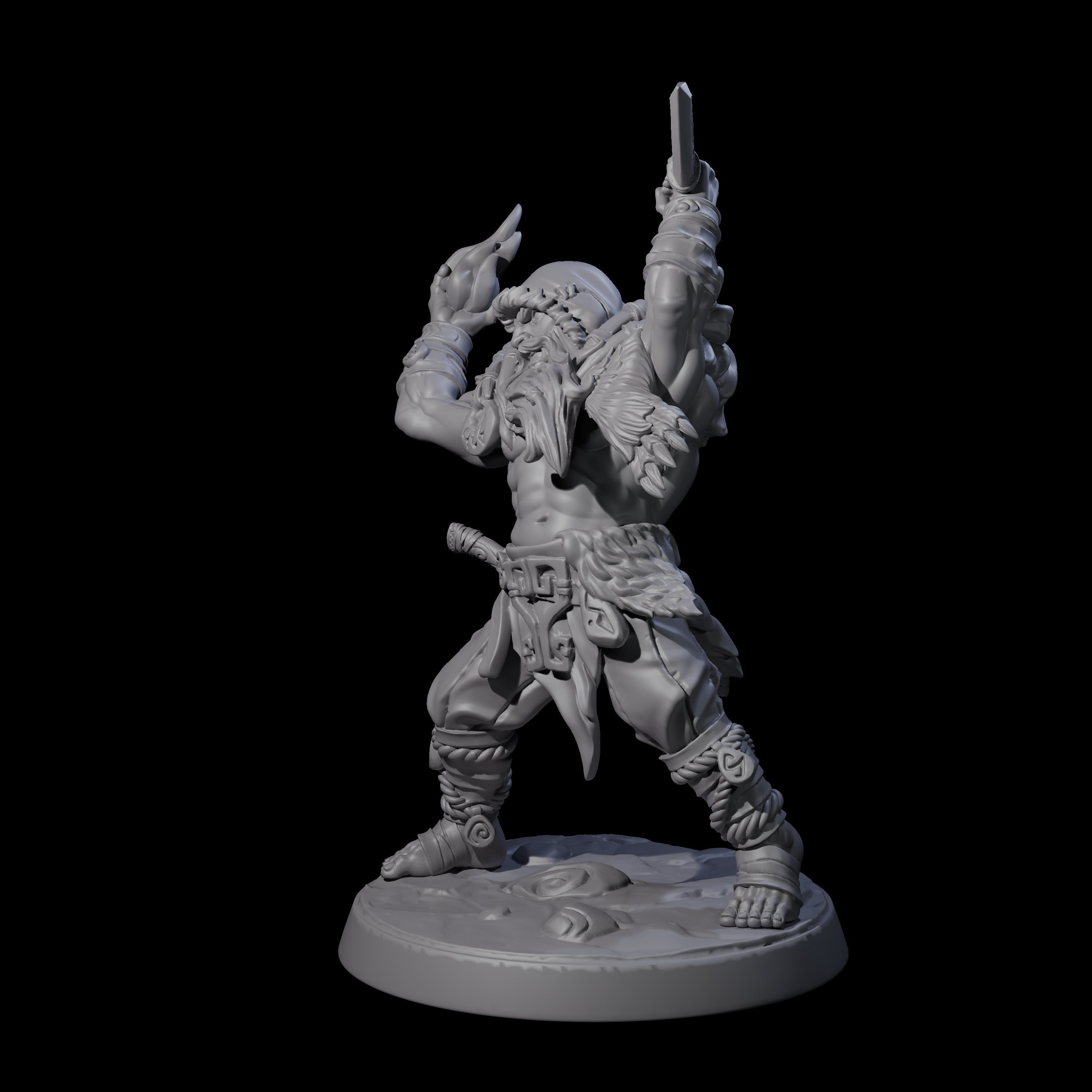 Cunning Northmen Rogues and Wizard A Miniature for Dungeons and Dragons, Pathfinder or other TTRPGs