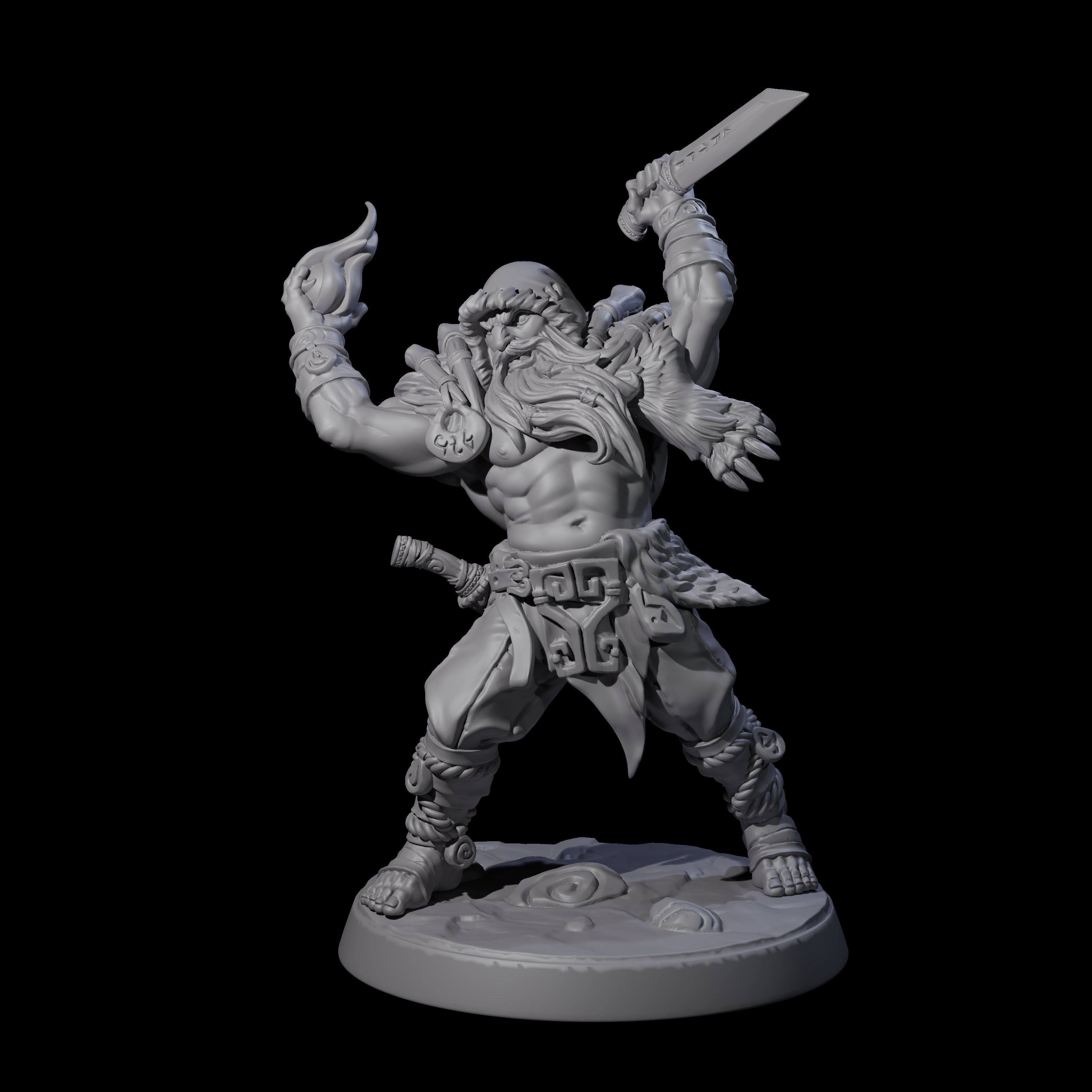 Cunning Northmen Rogues and Wizard A Miniature for Dungeons and Dragons, Pathfinder or other TTRPGs