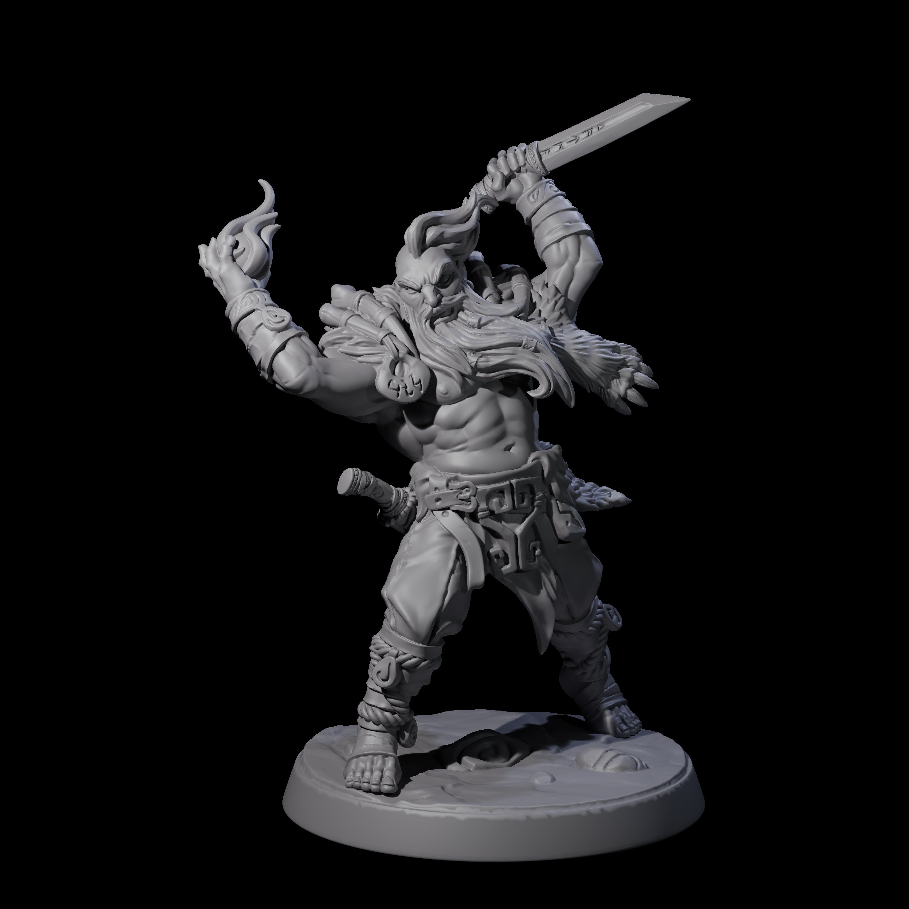 Cunning Northmen Rogues and Wizard A Miniature for Dungeons and Dragons, Pathfinder or other TTRPGs