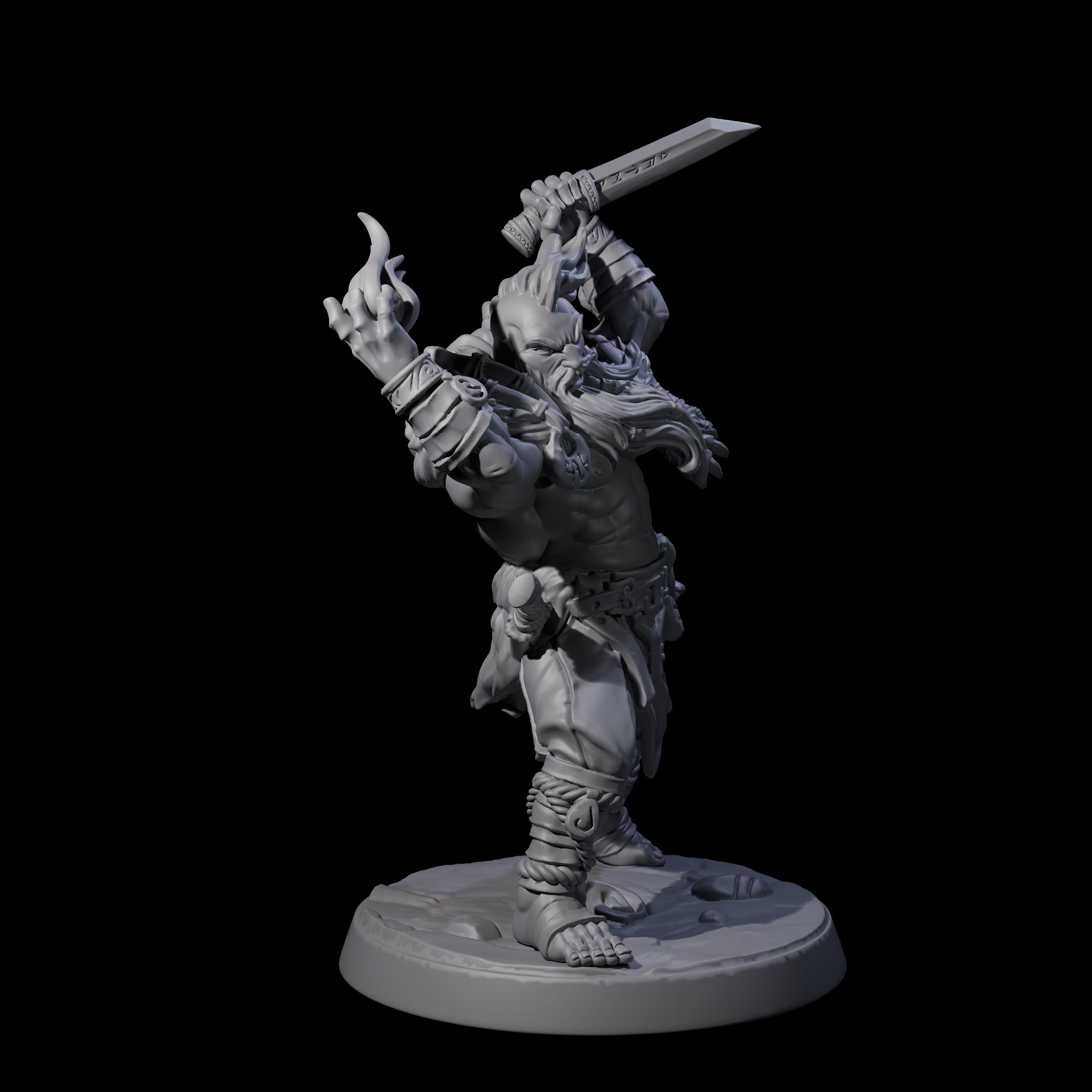 Cunning Northmen Rogues and Wizard A Miniature for Dungeons and Dragons, Pathfinder or other TTRPGs