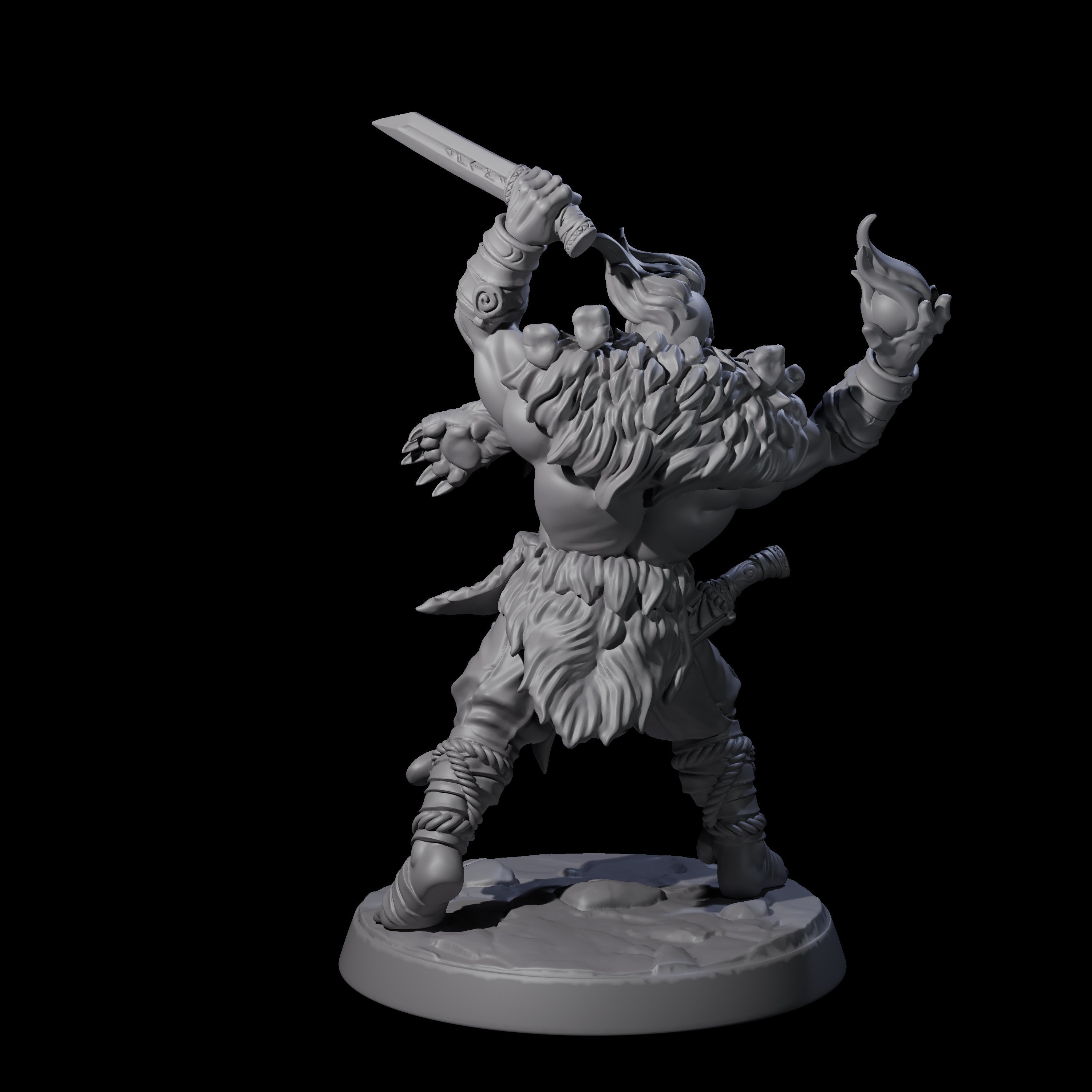 Cunning Northmen Rogues and Wizard A Miniature for Dungeons and Dragons, Pathfinder or other TTRPGs