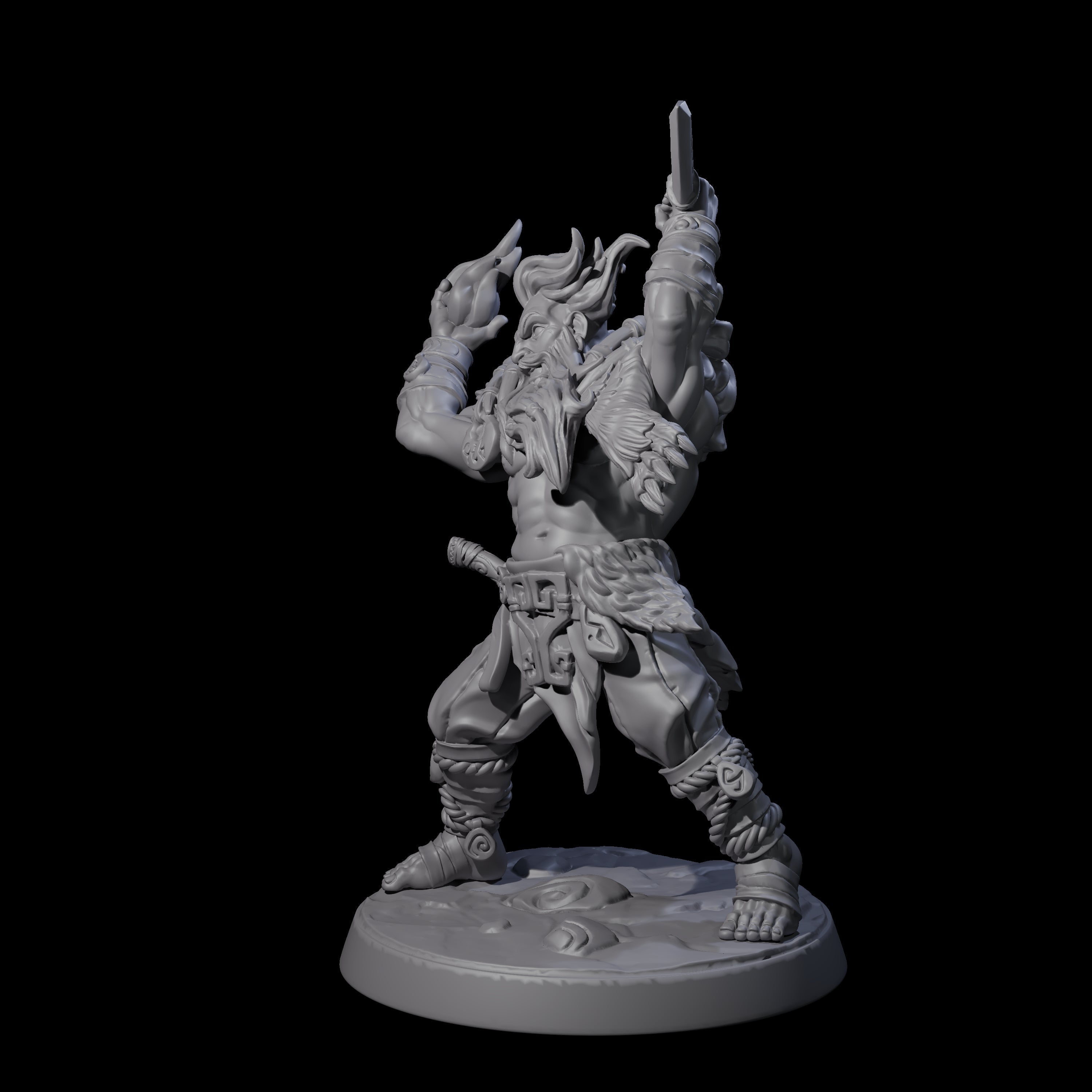 Cunning Northmen Rogues and Wizard A Miniature for Dungeons and Dragons, Pathfinder or other TTRPGs