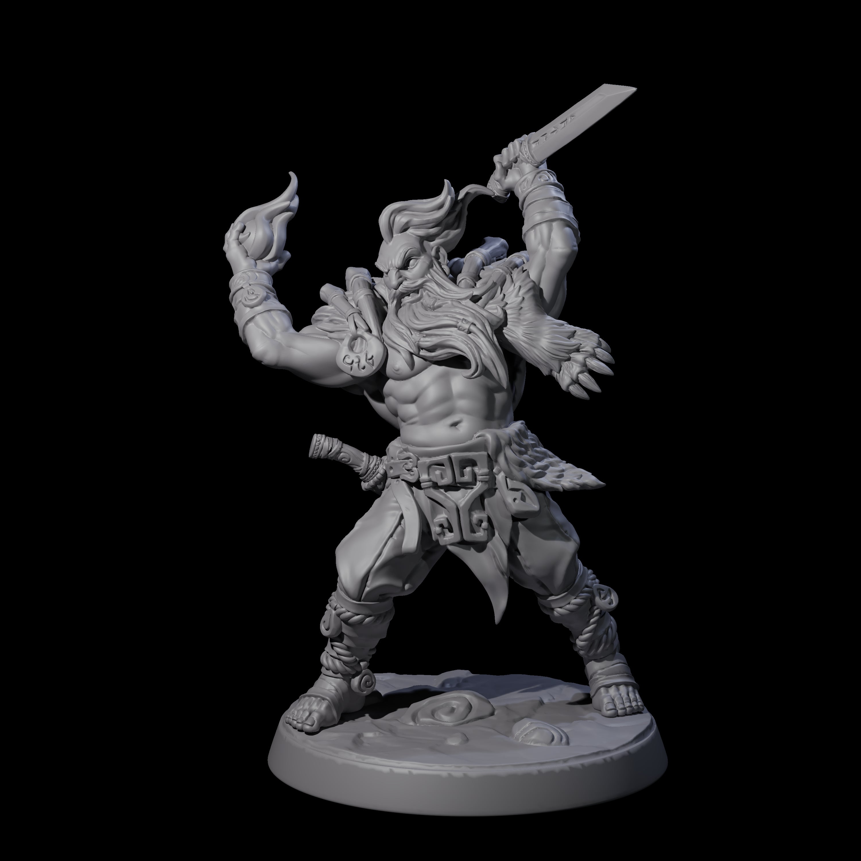 Cunning Northmen Rogues and Wizard A Miniature for Dungeons and Dragons, Pathfinder or other TTRPGs