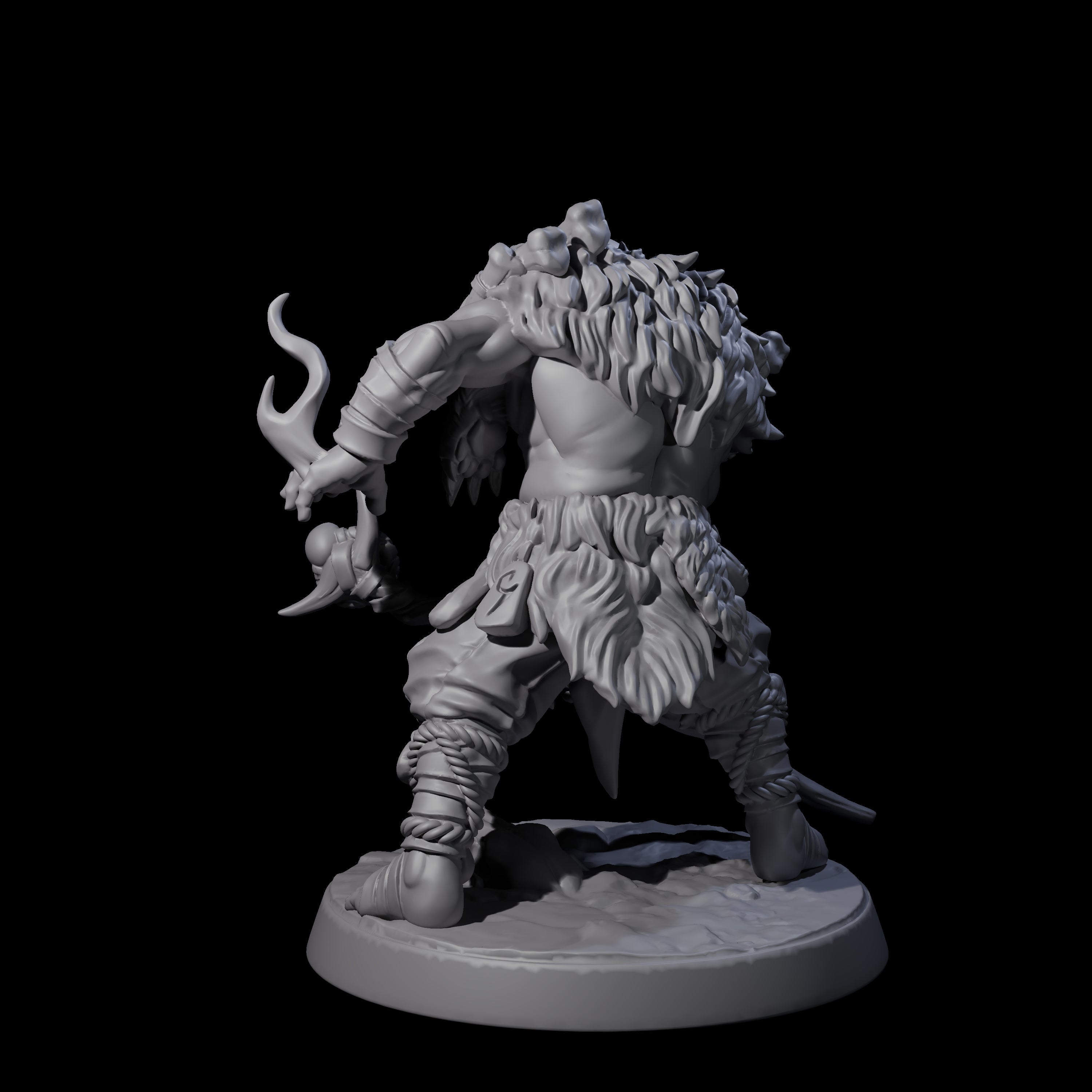 Cunning Northmen Rogues and Wizard B Miniature for Dungeons and Dragons, Pathfinder or other TTRPGs