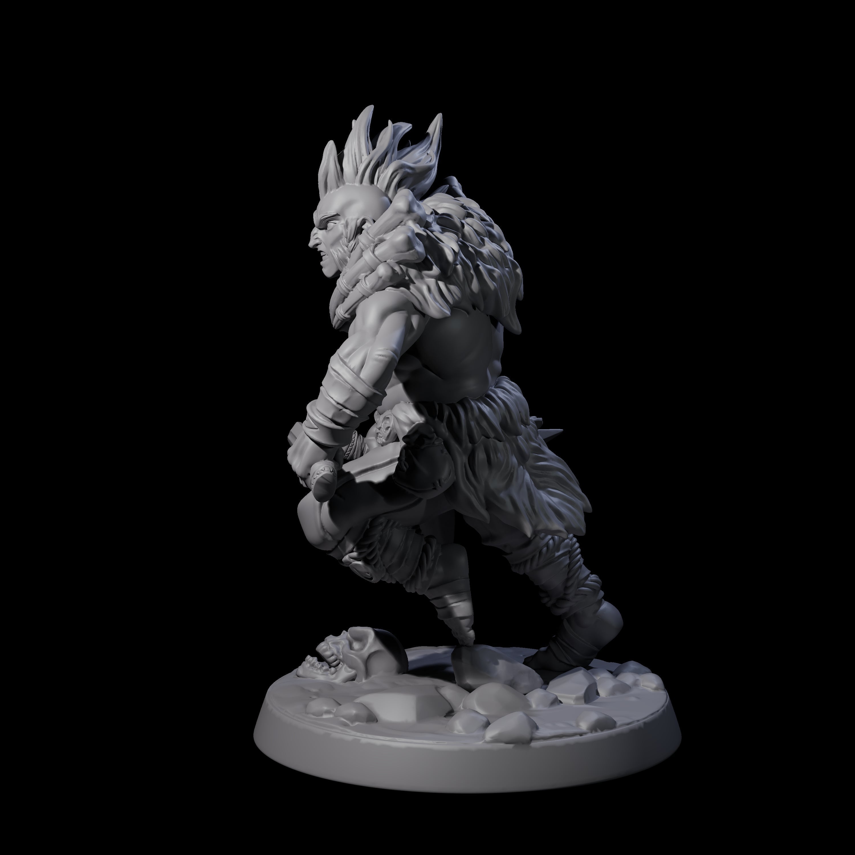 Cunning Northmen Rogues and Wizard C Miniature for Dungeons and Dragons, Pathfinder or other TTRPGs