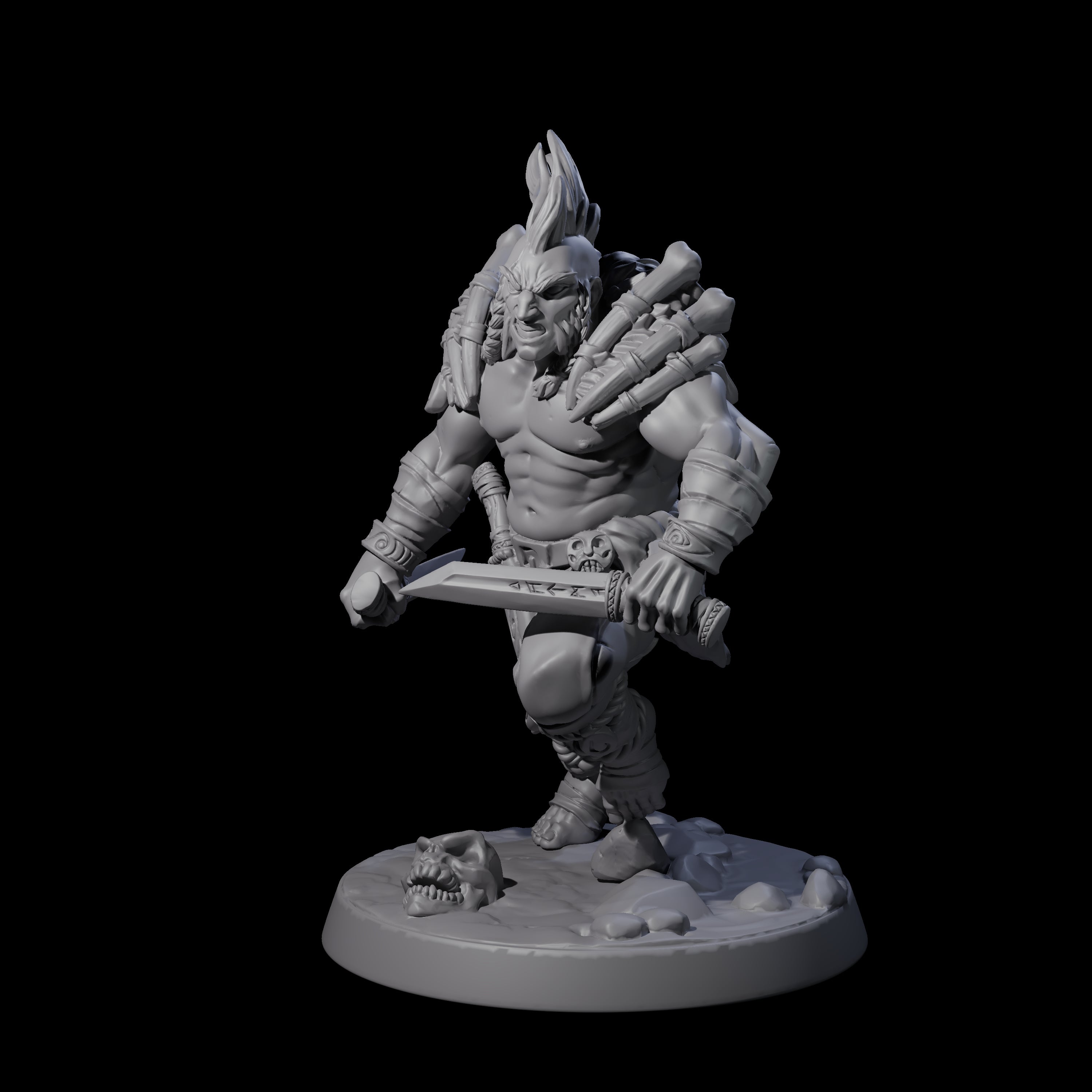 Cunning Northmen Rogues and Wizard C Miniature for Dungeons and Dragons, Pathfinder or other TTRPGs