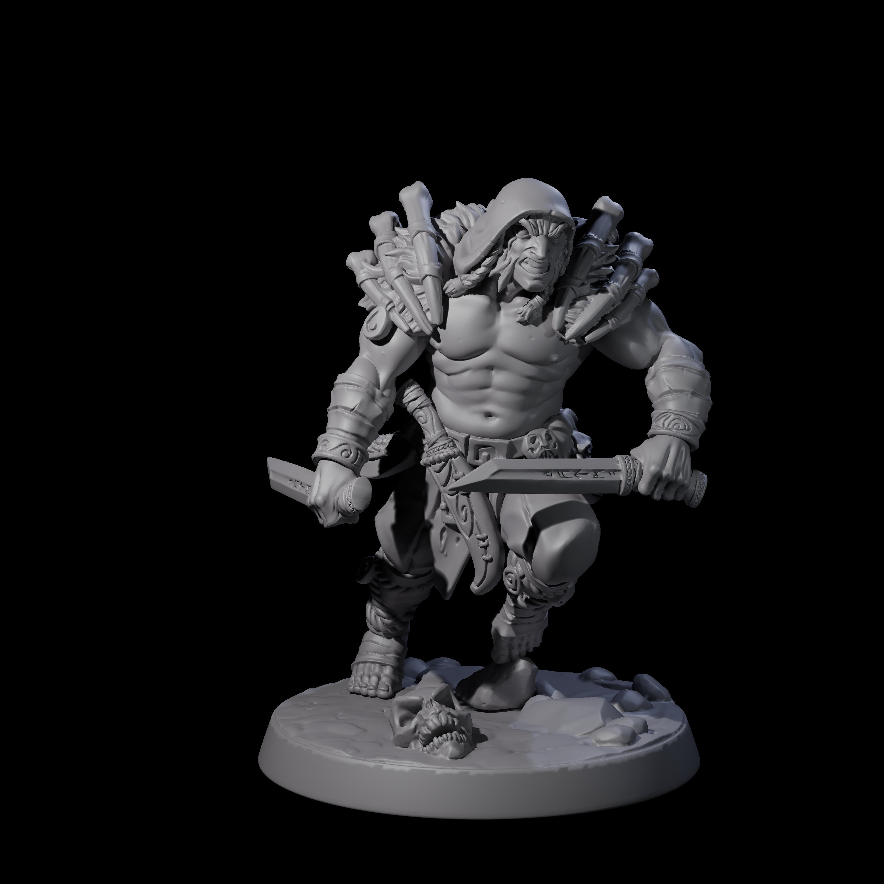 Cunning Northmen Rogues and Wizard C Miniature for Dungeons and Dragons, Pathfinder or other TTRPGs