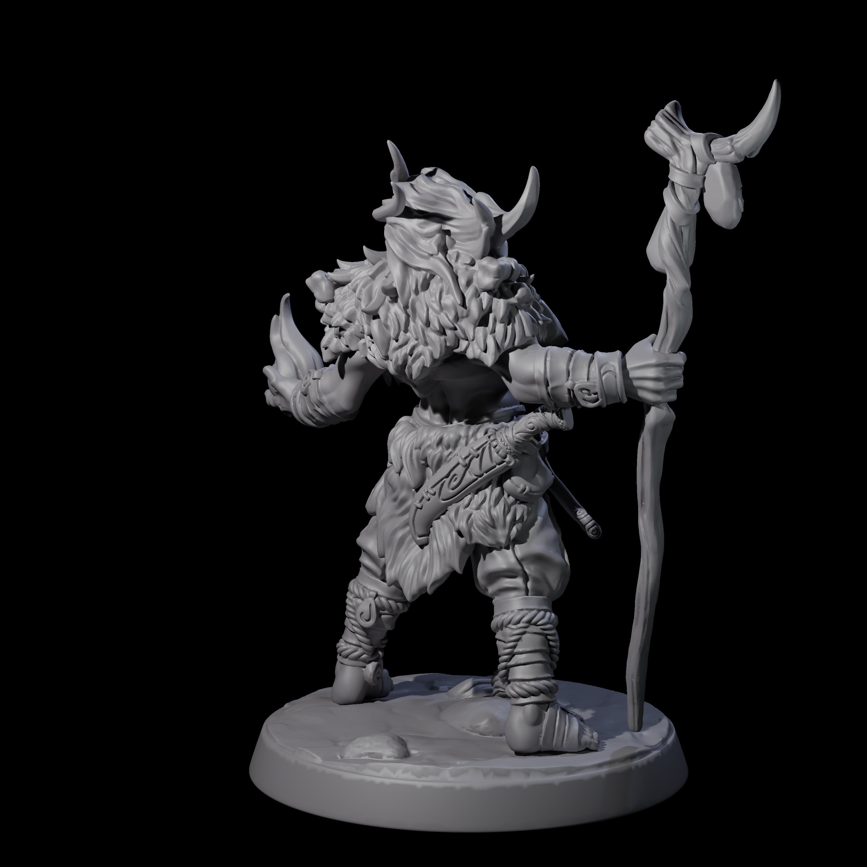 Cunning Northmen Rogues and Wizard D Miniature for Dungeons and Dragons, Pathfinder or other TTRPGs