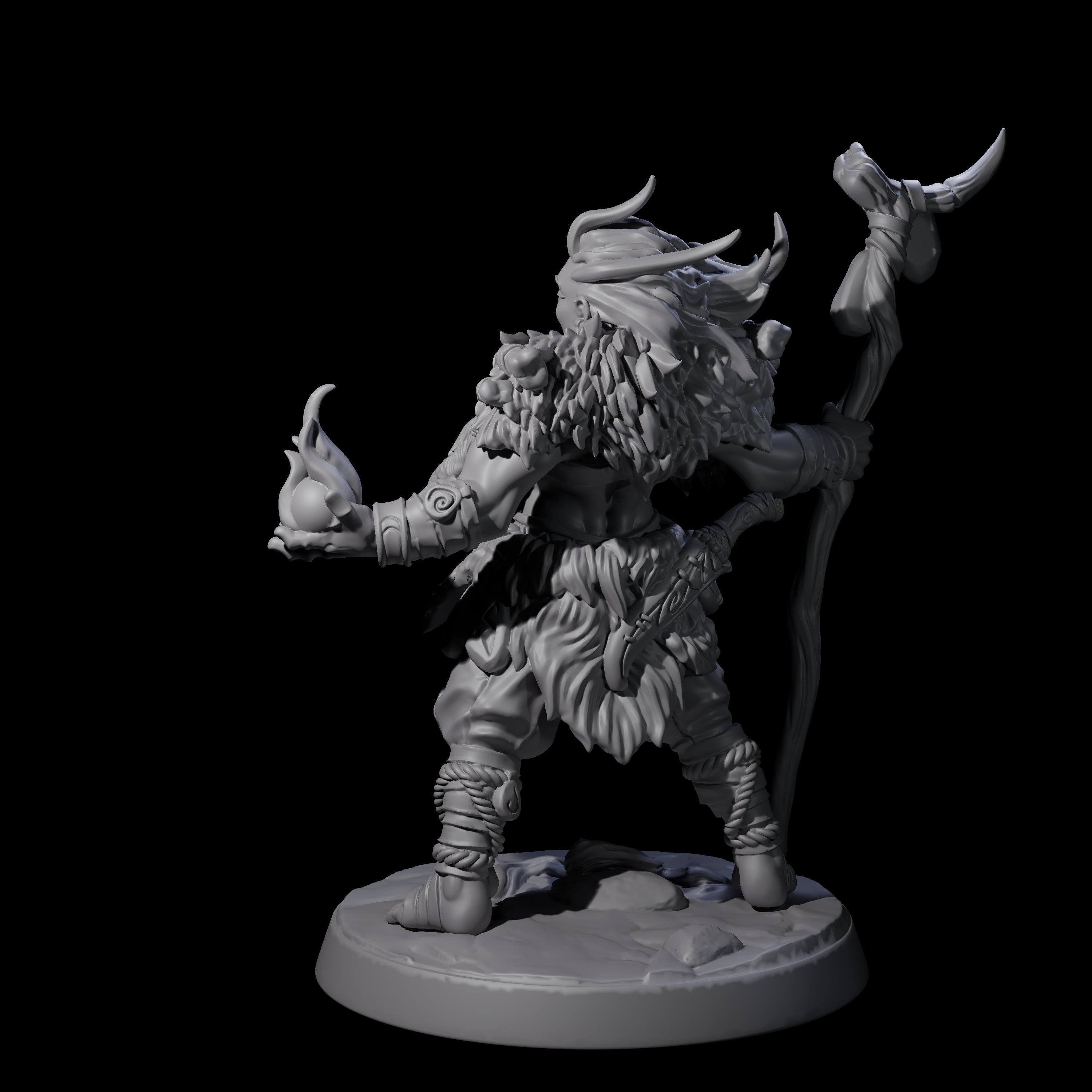 Cunning Northmen Rogues and Wizard D Miniature for Dungeons and Dragons, Pathfinder or other TTRPGs