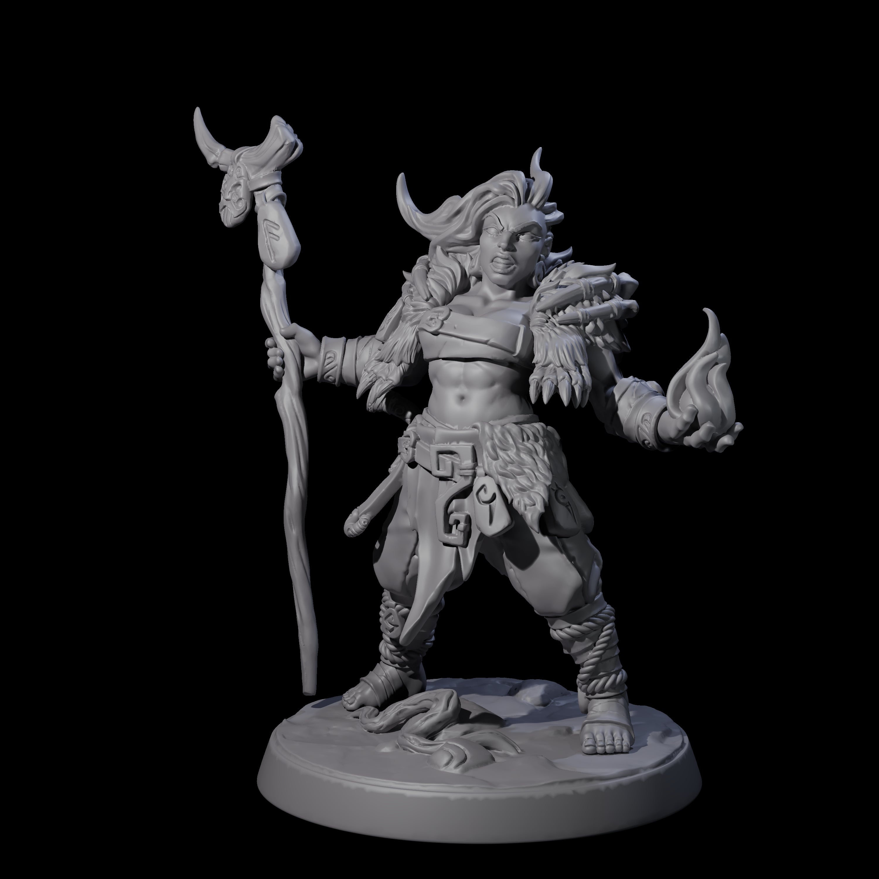 Cunning Northmen Rogues and Wizard D Miniature for Dungeons and Dragons, Pathfinder or other TTRPGs