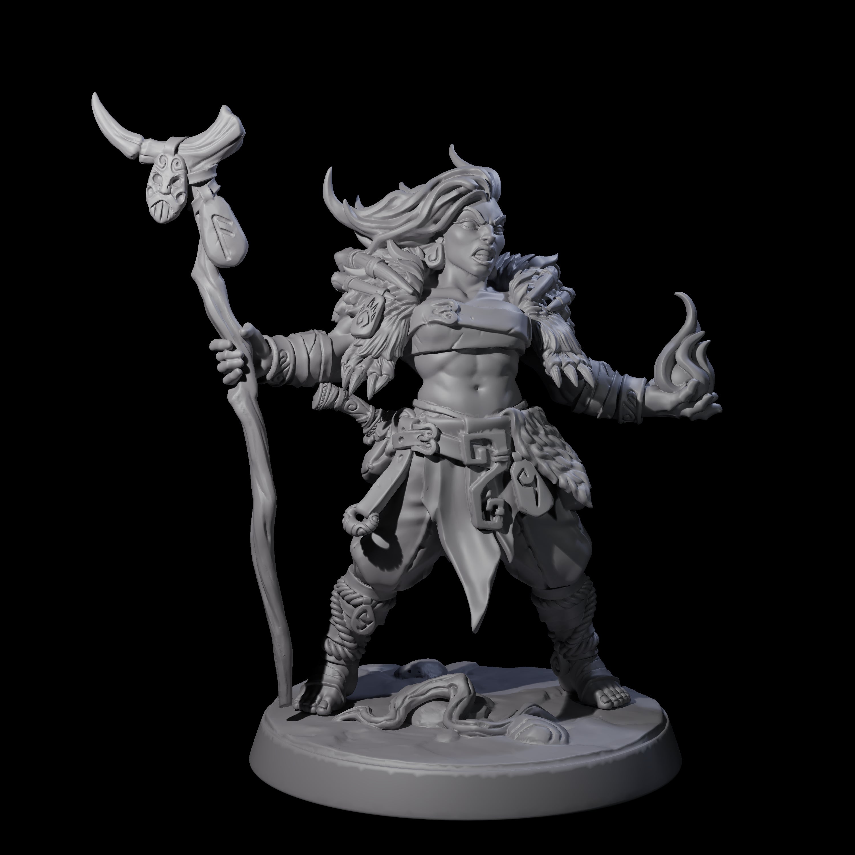 Cunning Northmen Rogues and Wizard D Miniature for Dungeons and Dragons, Pathfinder or other TTRPGs