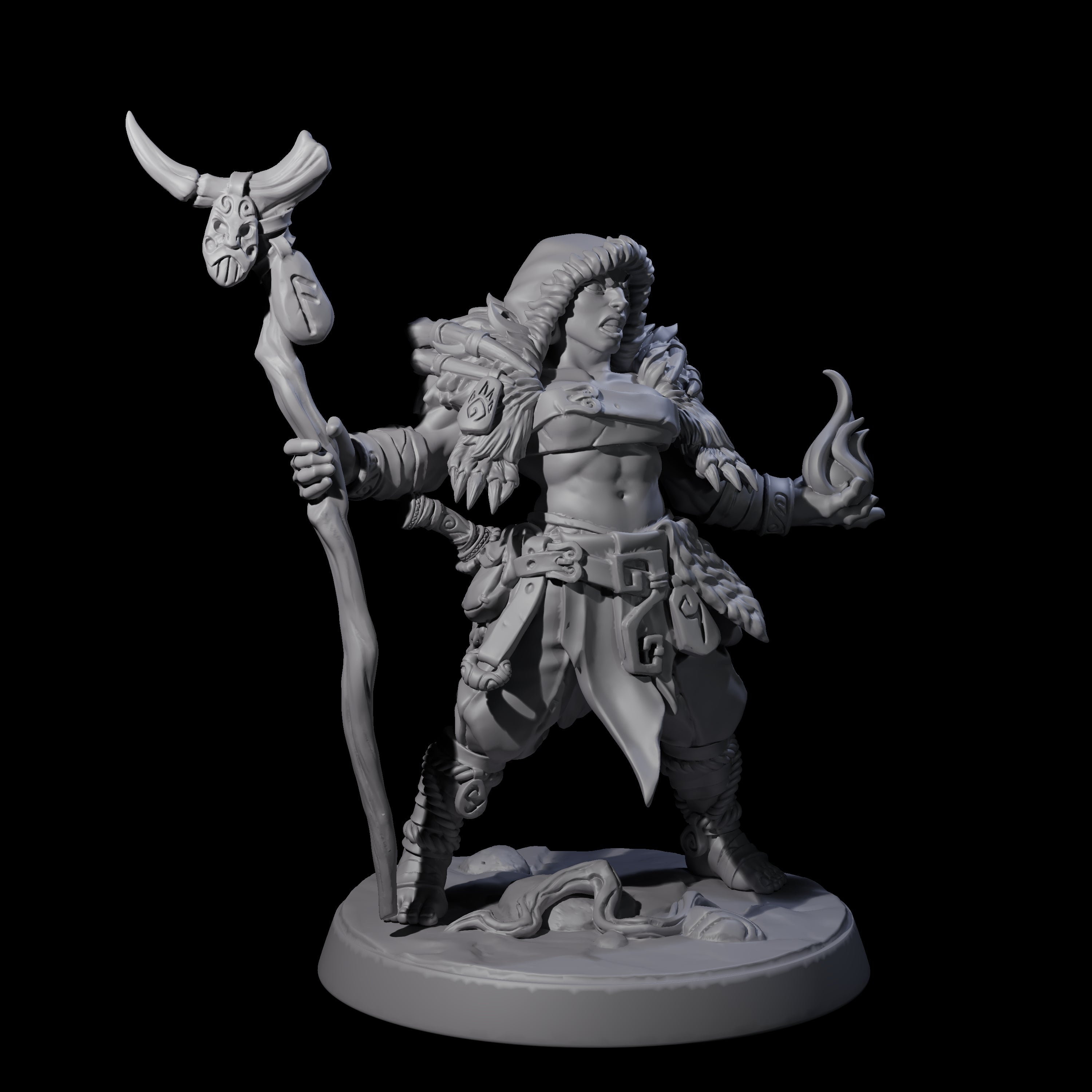 Cunning Northmen Rogues and Wizard D Miniature for Dungeons and Dragons, Pathfinder or other TTRPGs