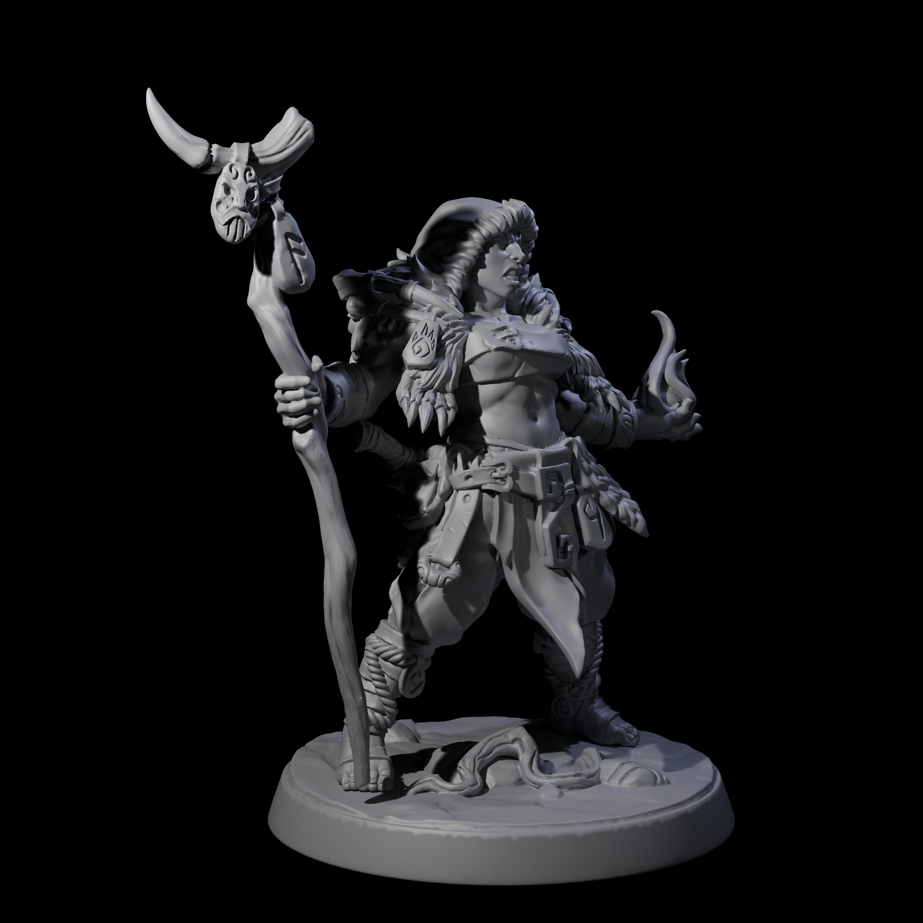 Cunning Northmen Rogues and Wizard D Miniature for Dungeons and Dragons, Pathfinder or other TTRPGs