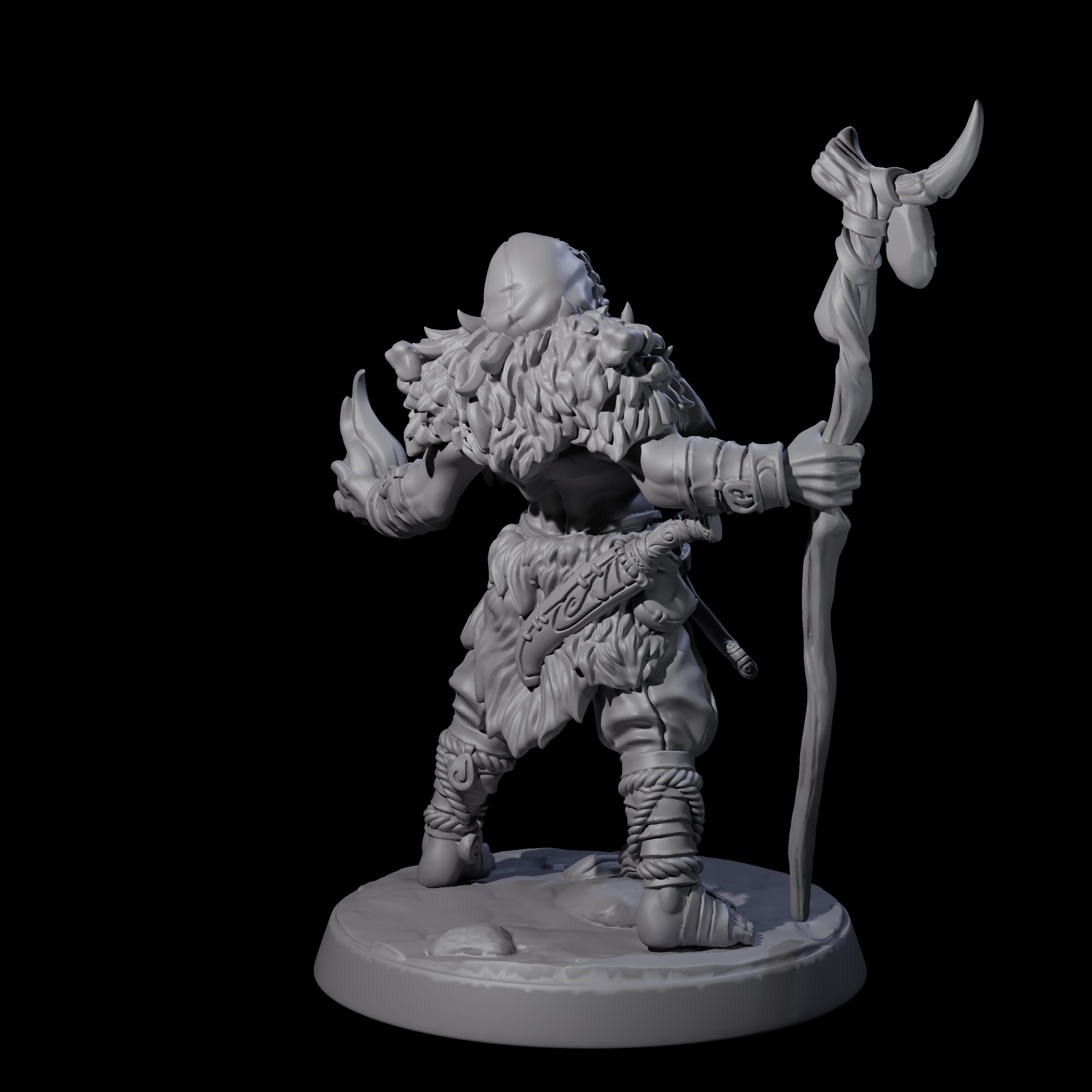 Cunning Northmen Rogues and Wizard D Miniature for Dungeons and Dragons, Pathfinder or other TTRPGs