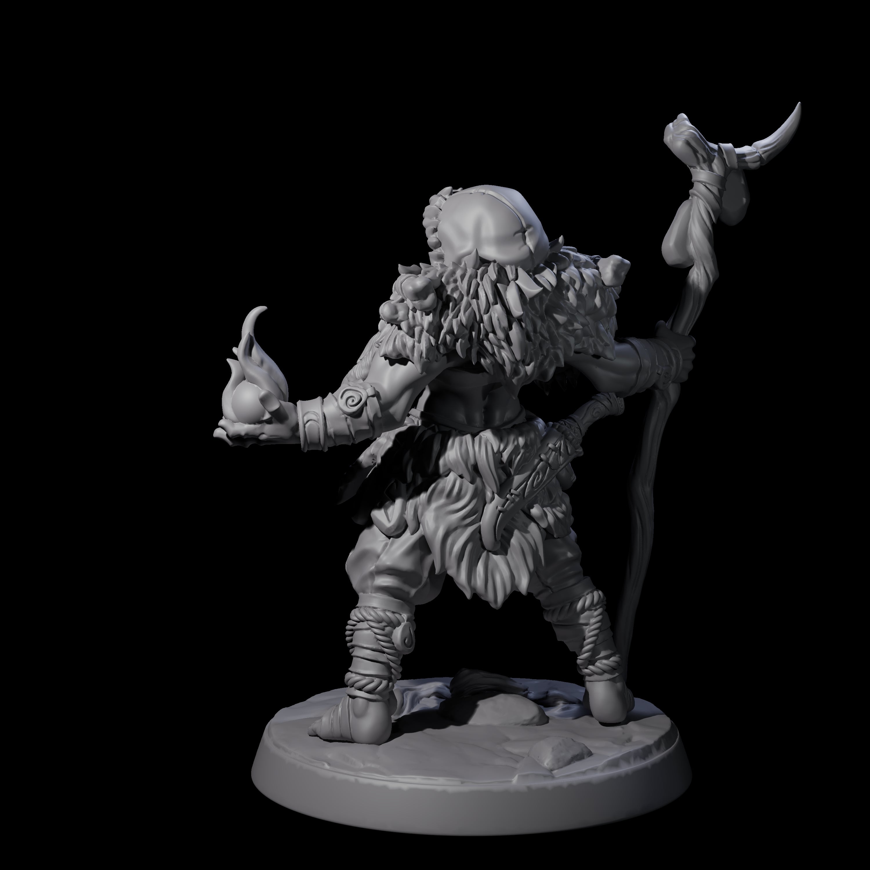 Cunning Northmen Rogues and Wizard D Miniature for Dungeons and Dragons, Pathfinder or other TTRPGs