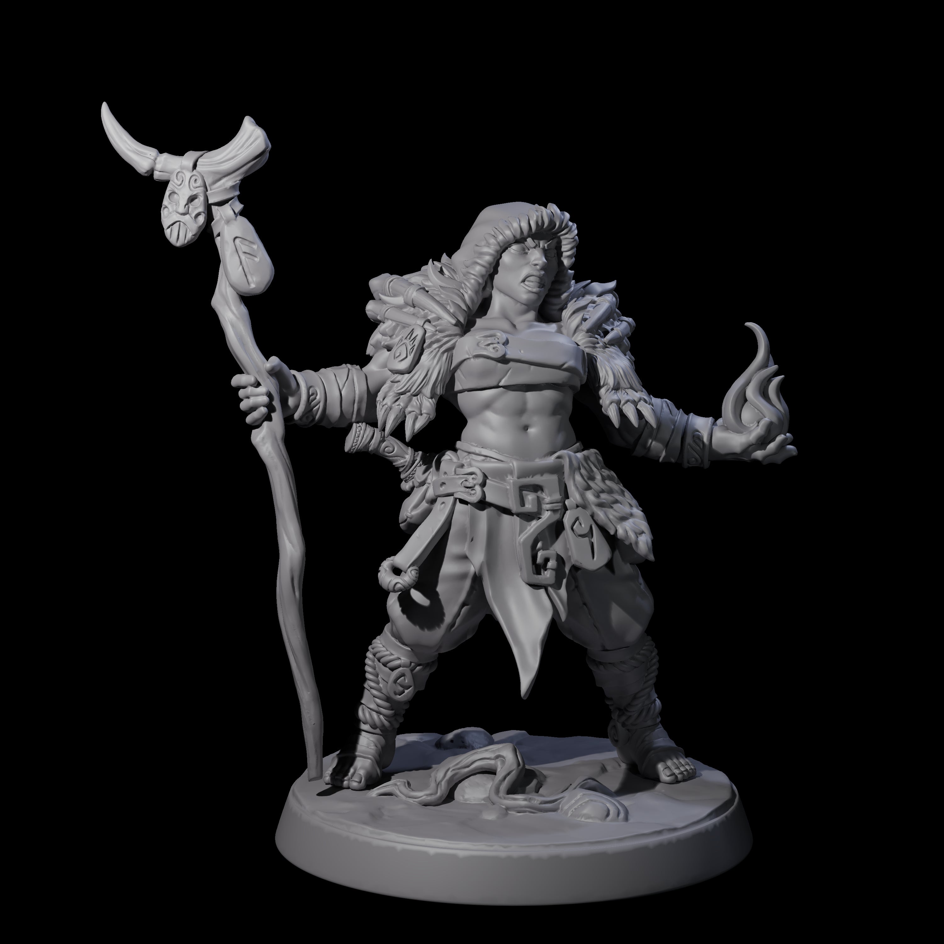 Cunning Northmen Rogues and Wizard D Miniature for Dungeons and Dragons, Pathfinder or other TTRPGs