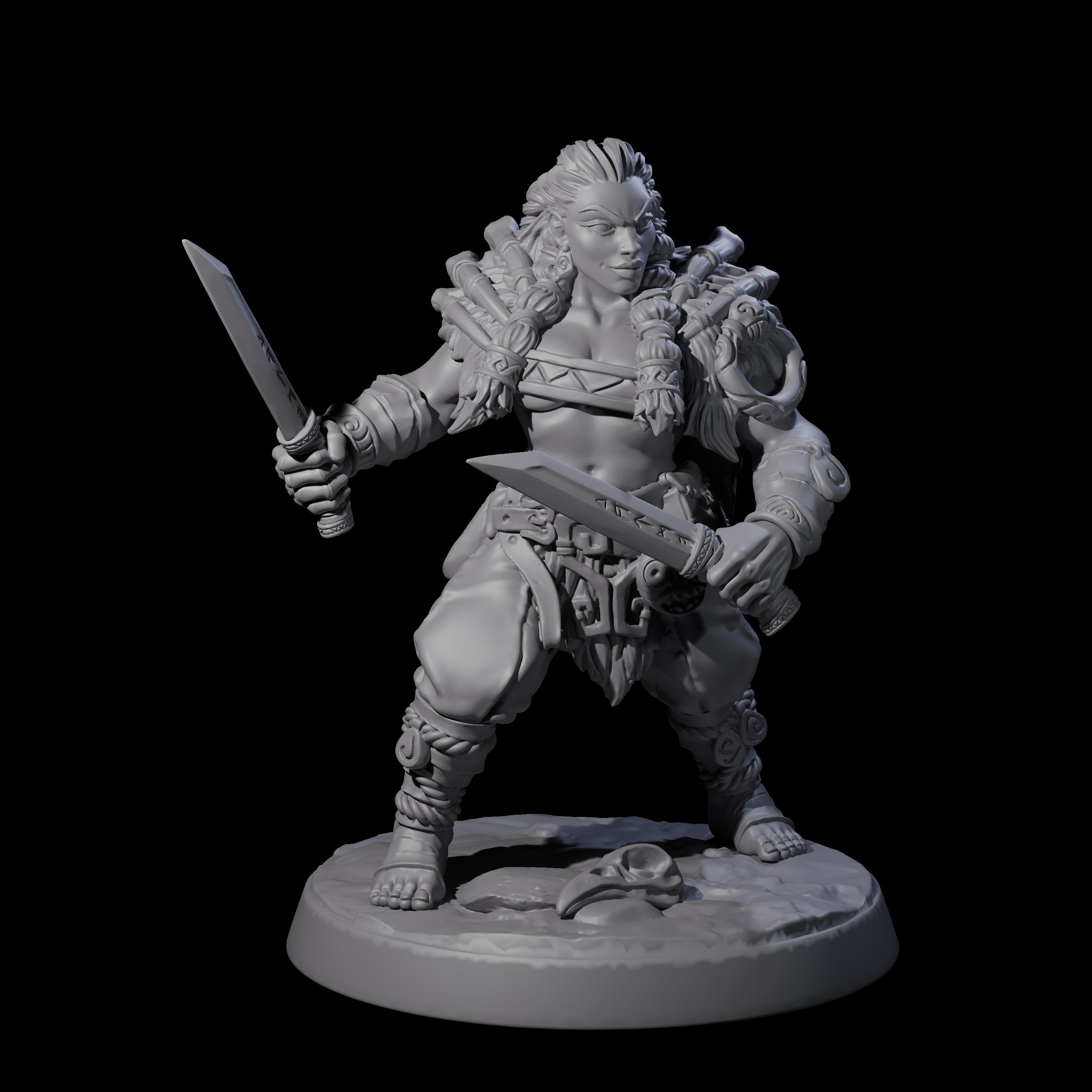 Cunning Northmen Rogues and Wizard E Miniature for Dungeons and Dragons, Pathfinder or other TTRPGs