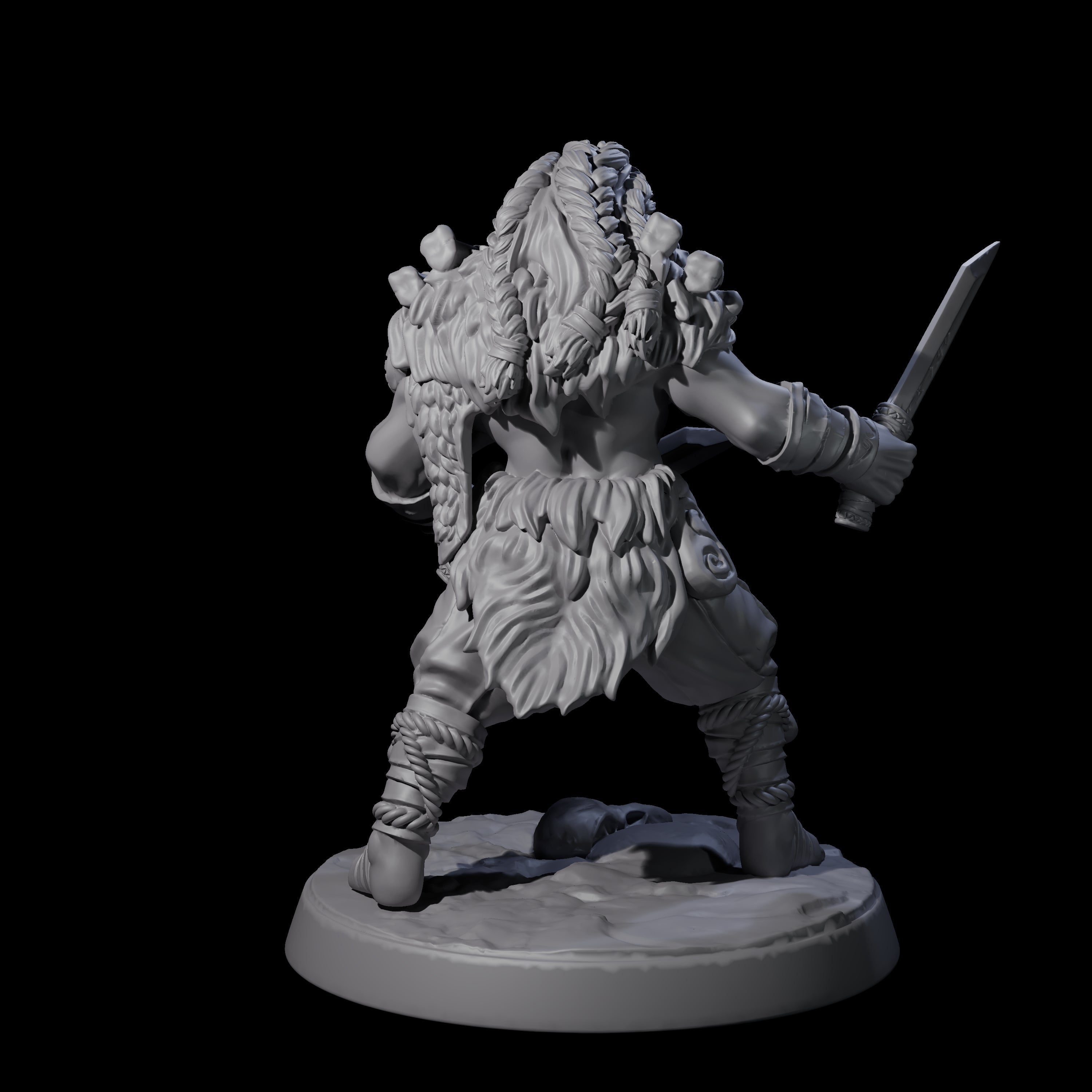 Cunning Northmen Rogues and Wizard E Miniature for Dungeons and Dragons, Pathfinder or other TTRPGs