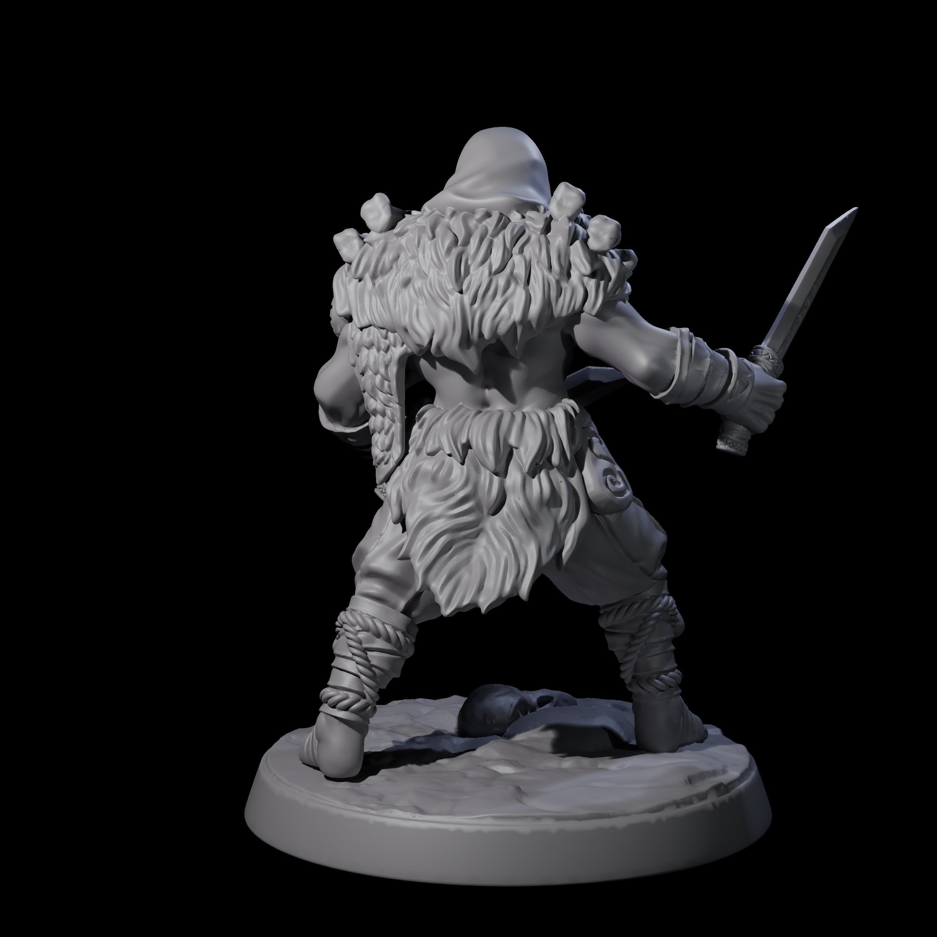 Cunning Northmen Rogues and Wizard E Miniature for Dungeons and Dragons, Pathfinder or other TTRPGs